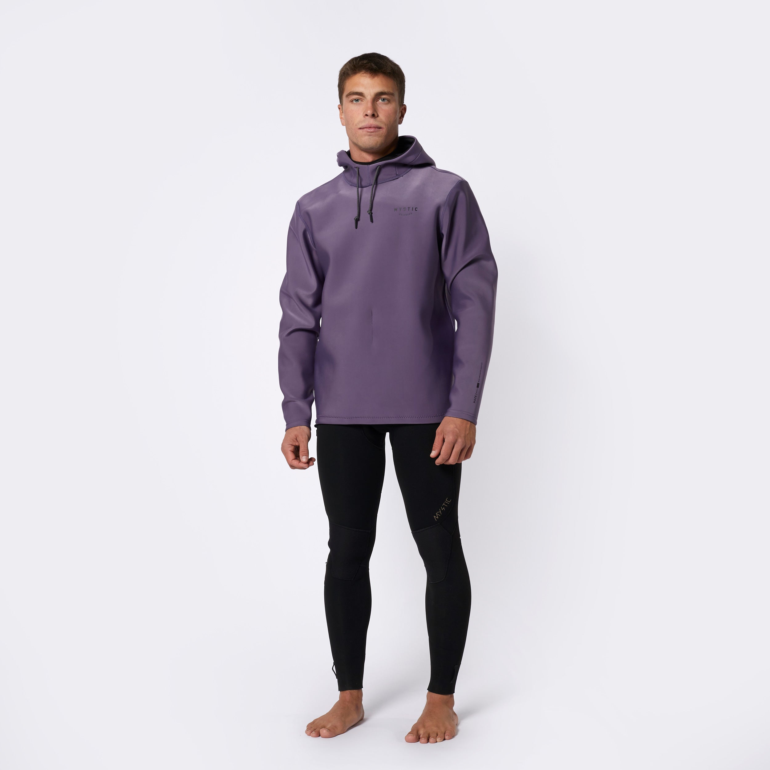 Haze Neoprene Hoodie 2mm - Retro Lilac