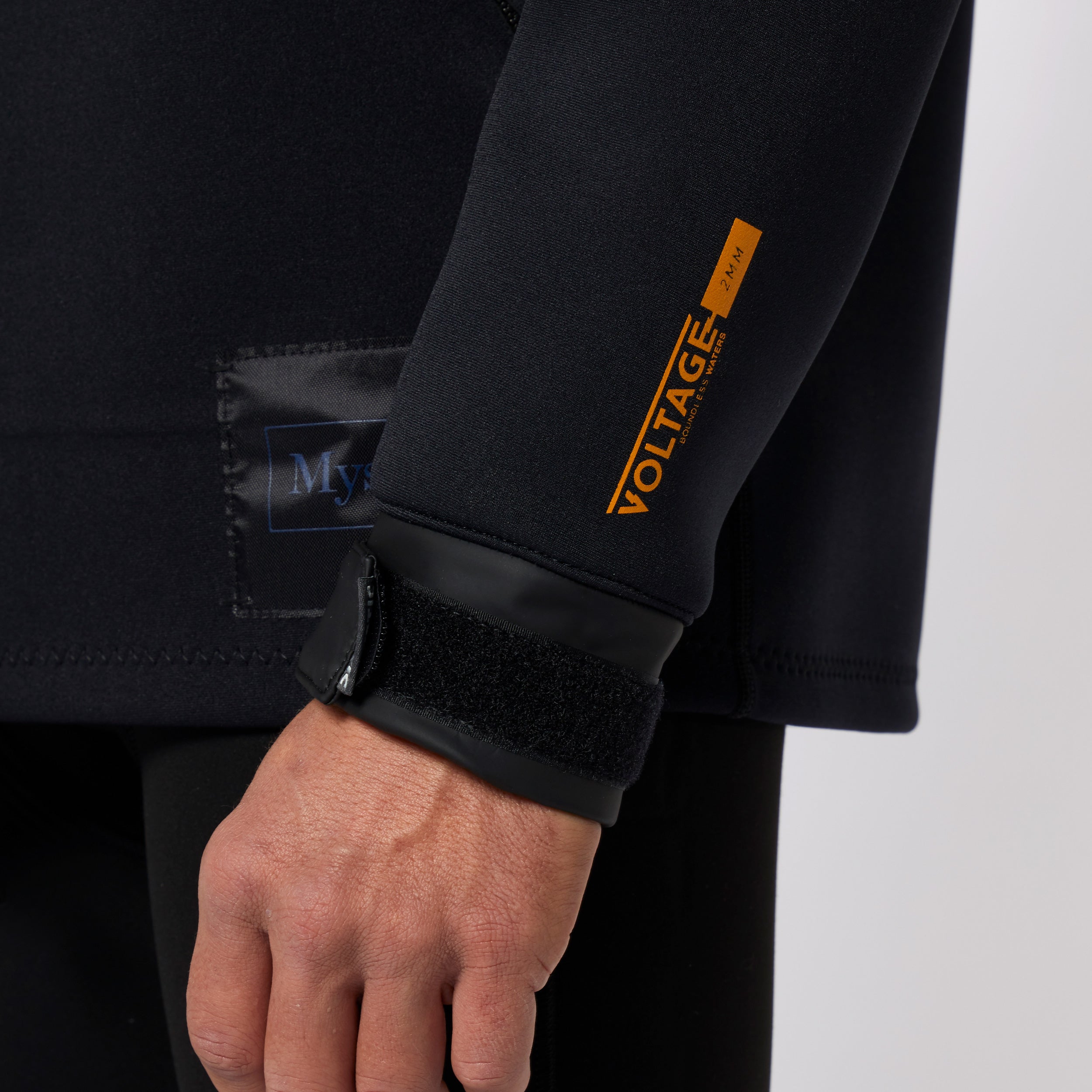 Mystic - Fulmar Neoprene Hoodie 3/2mm - Retro Orange - 2023