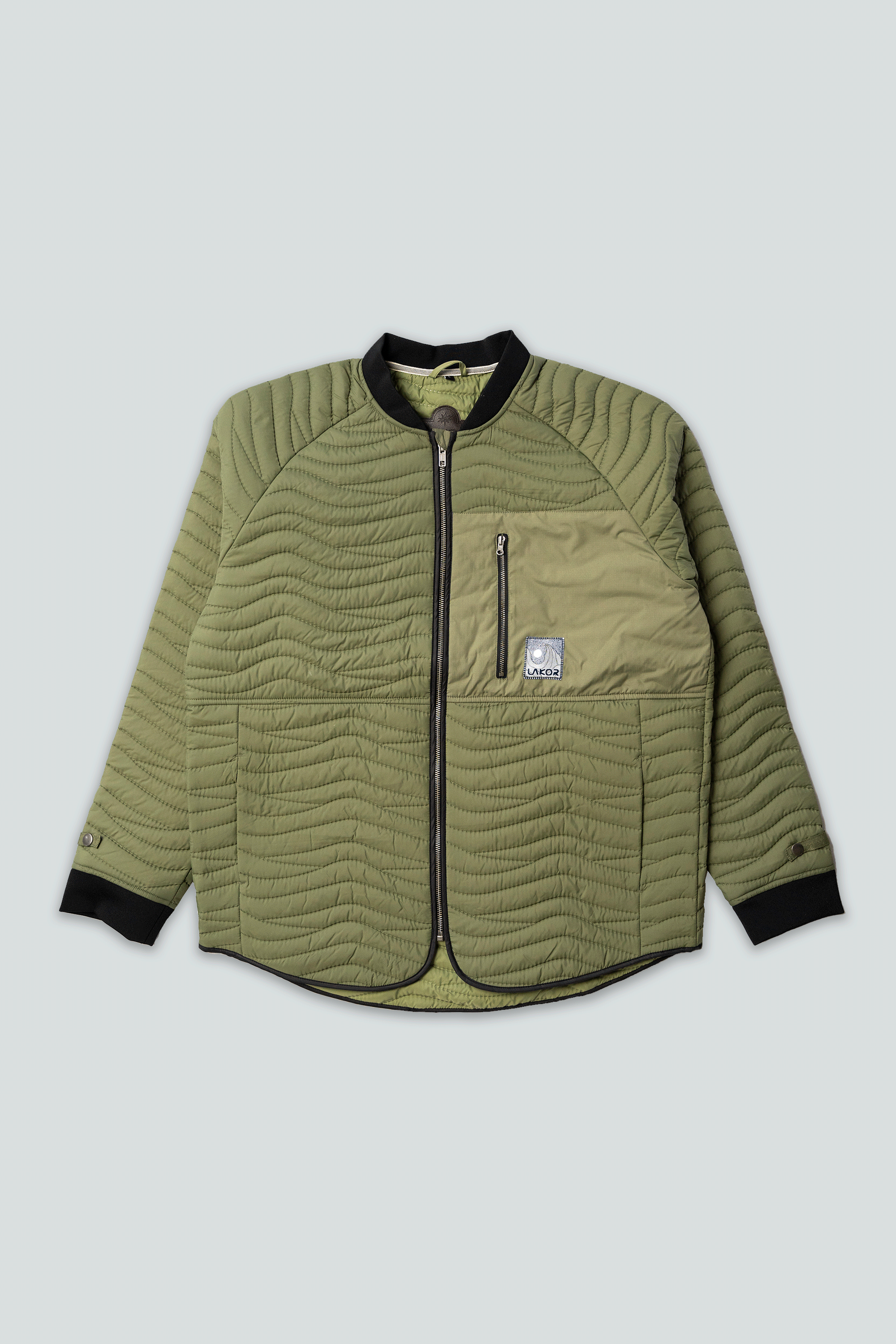 Seaway Quilt Jacka (Deep Lichen Green) 