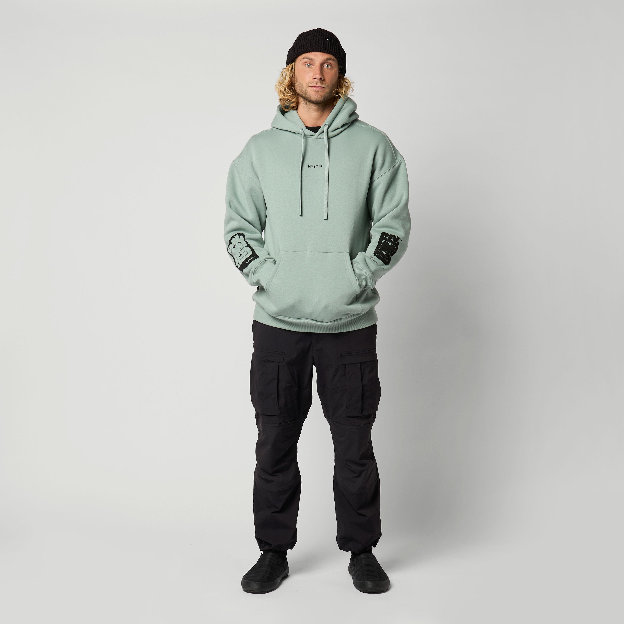 Mystic - Boundless Hood Sweat - Frozen Green