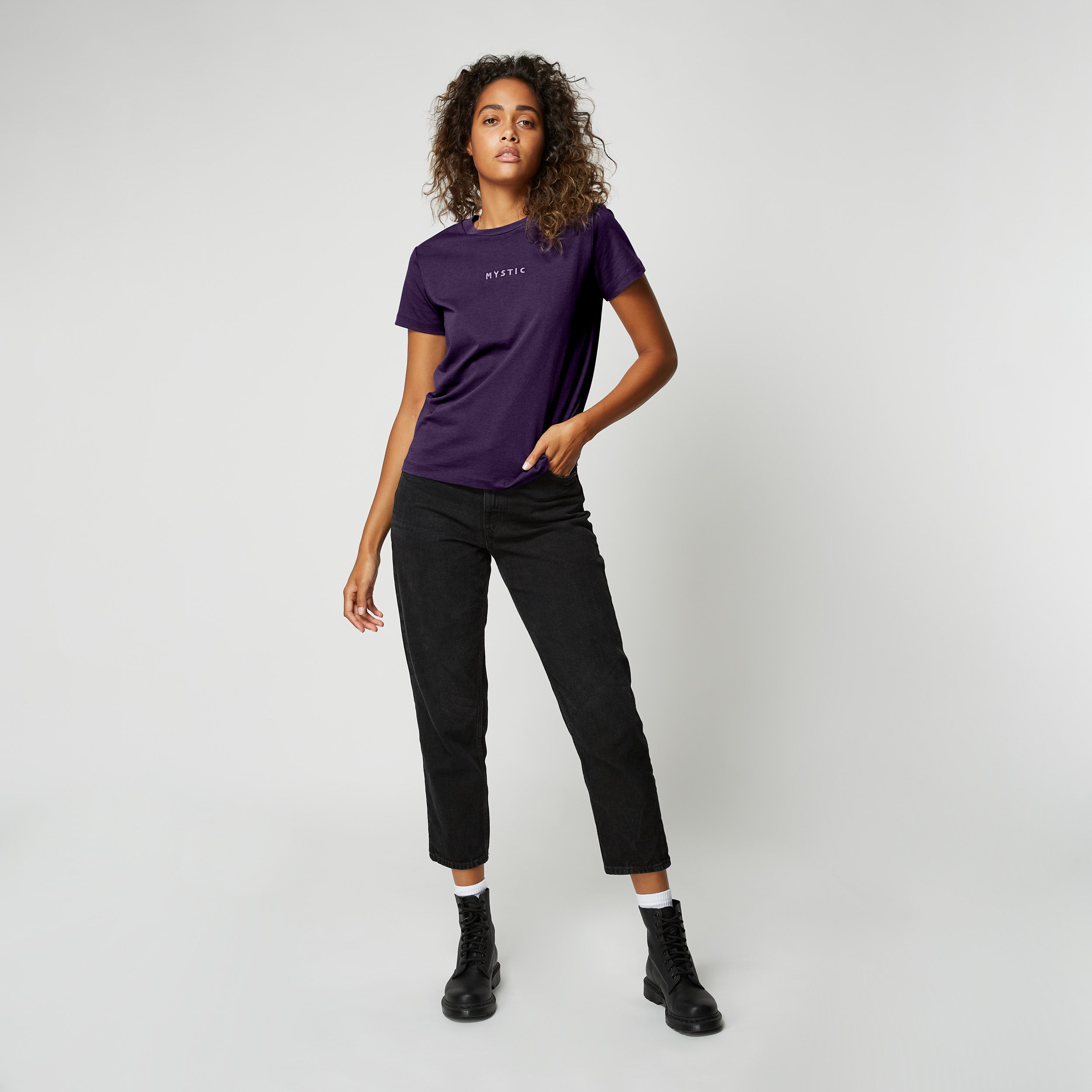Mystic - Brand Tee Women - Deep Purple