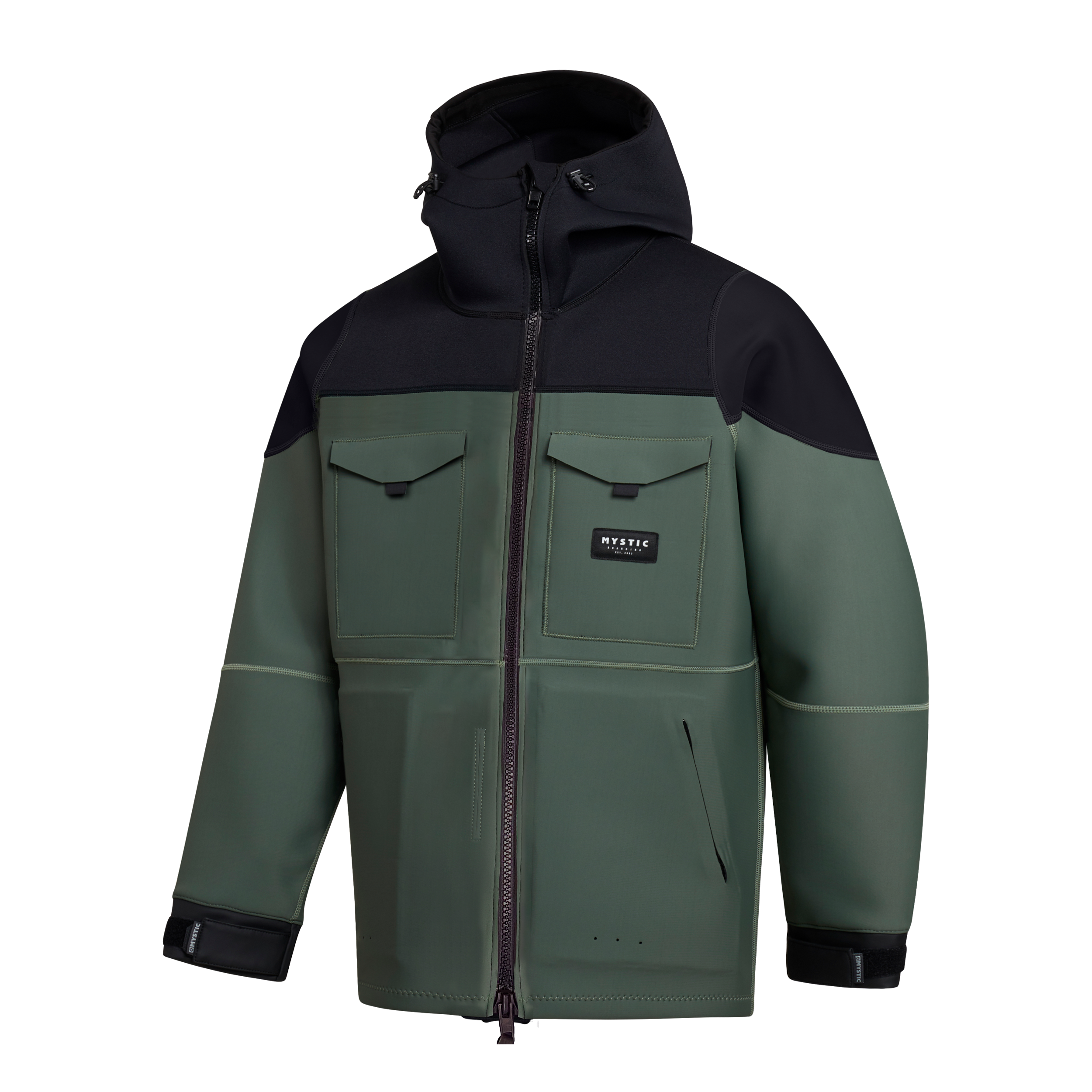 Vortex Neoprene Jacket 3/2mm - Dark Olive