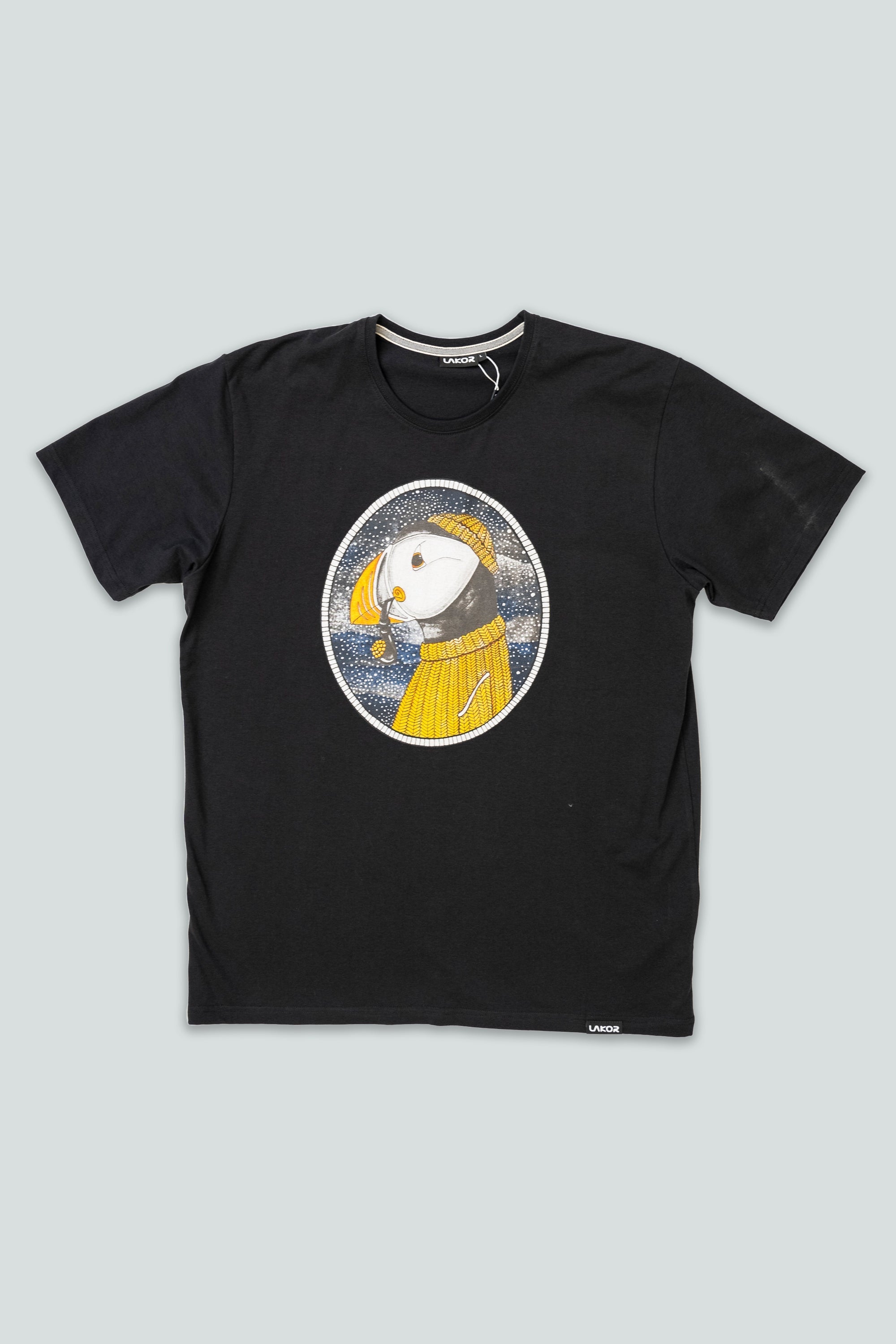 Sailor Puffin T-shirt (svart) 