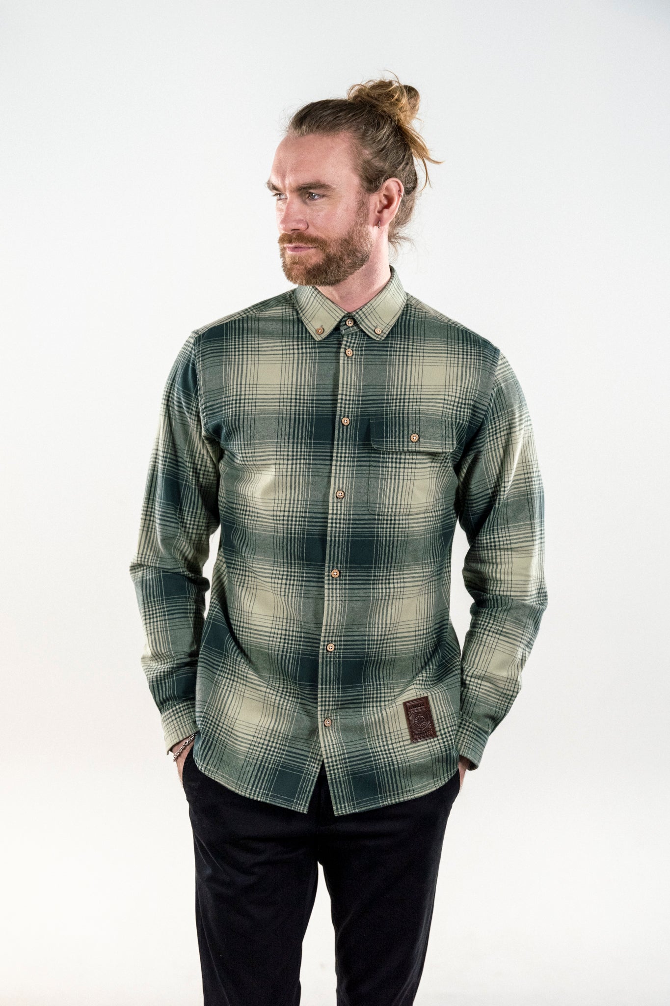 Inca Unna skjorta (grön) 