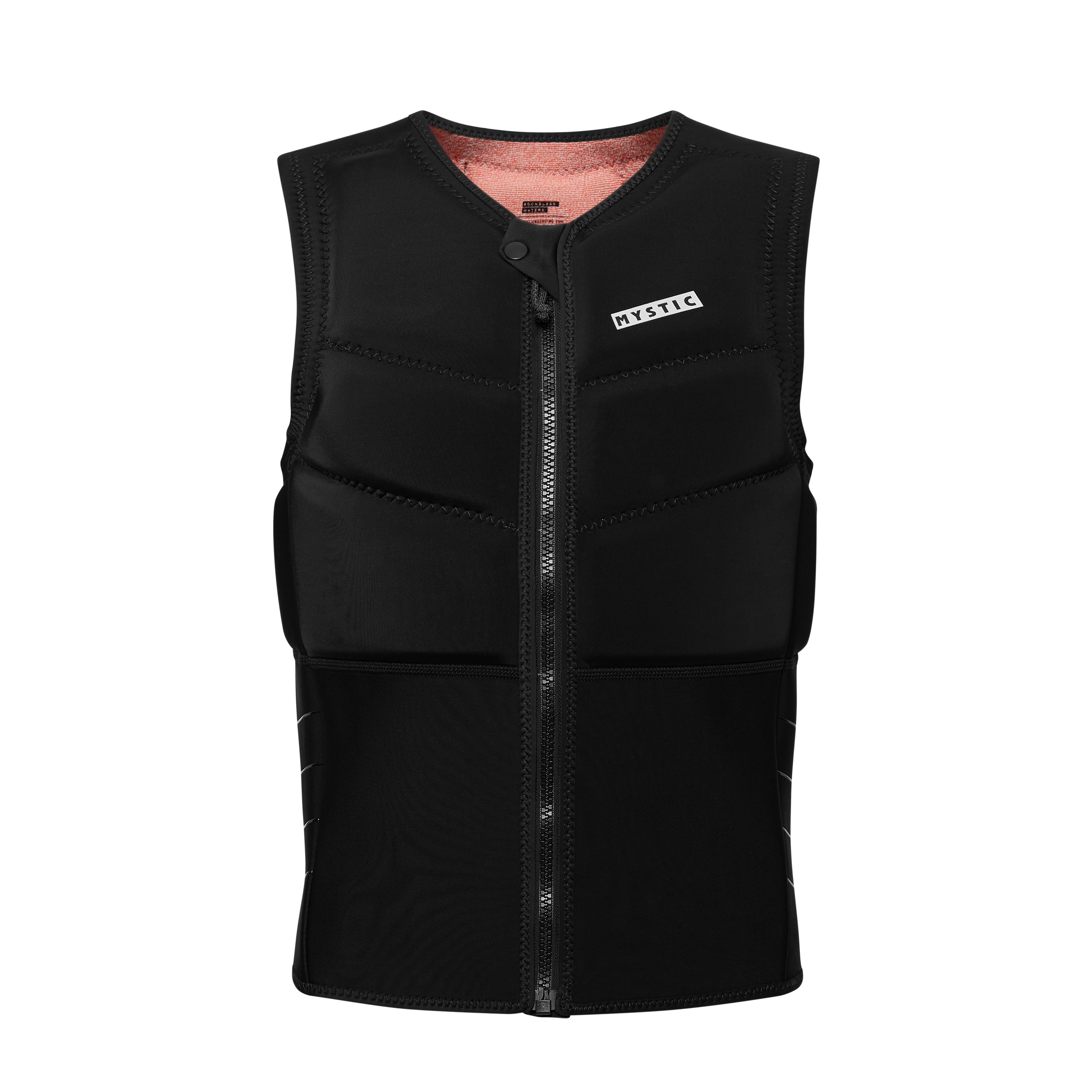 Foil Impact Vest Fzip - Black/White