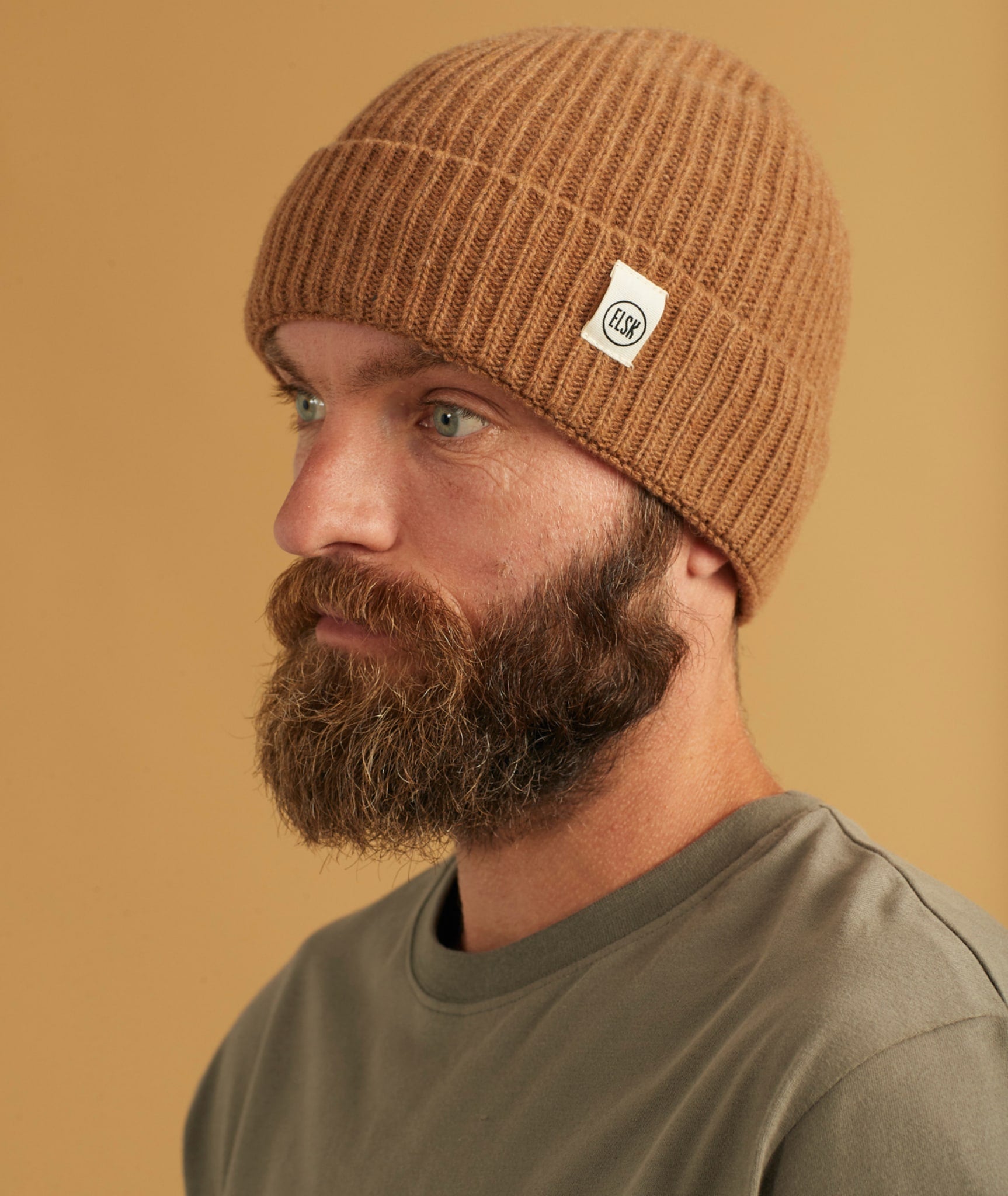 09032 | Elsk Vester Beanie | Light Brown