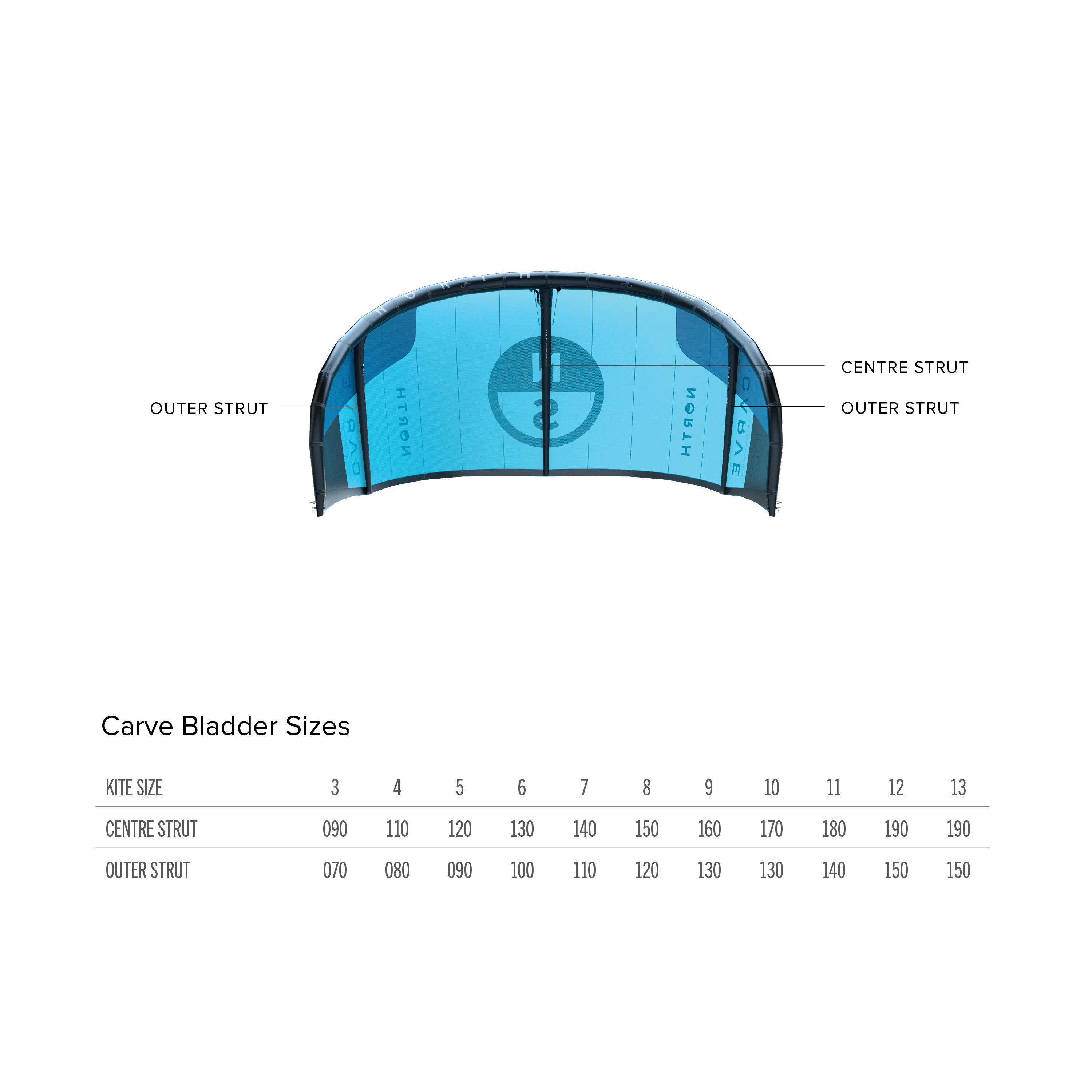 Strut Replacement Bladders