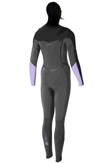 Prolimit Mercury TR Hooded Steamer Freex 6/4 DL FTM Svart/blå 