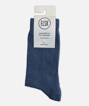 09003 | Elsk® Eik Socks. 2-Pack | Dark Blue