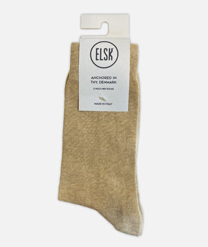 09004 | Elsk® Eik Socks. 2-Pack | Warm Sand