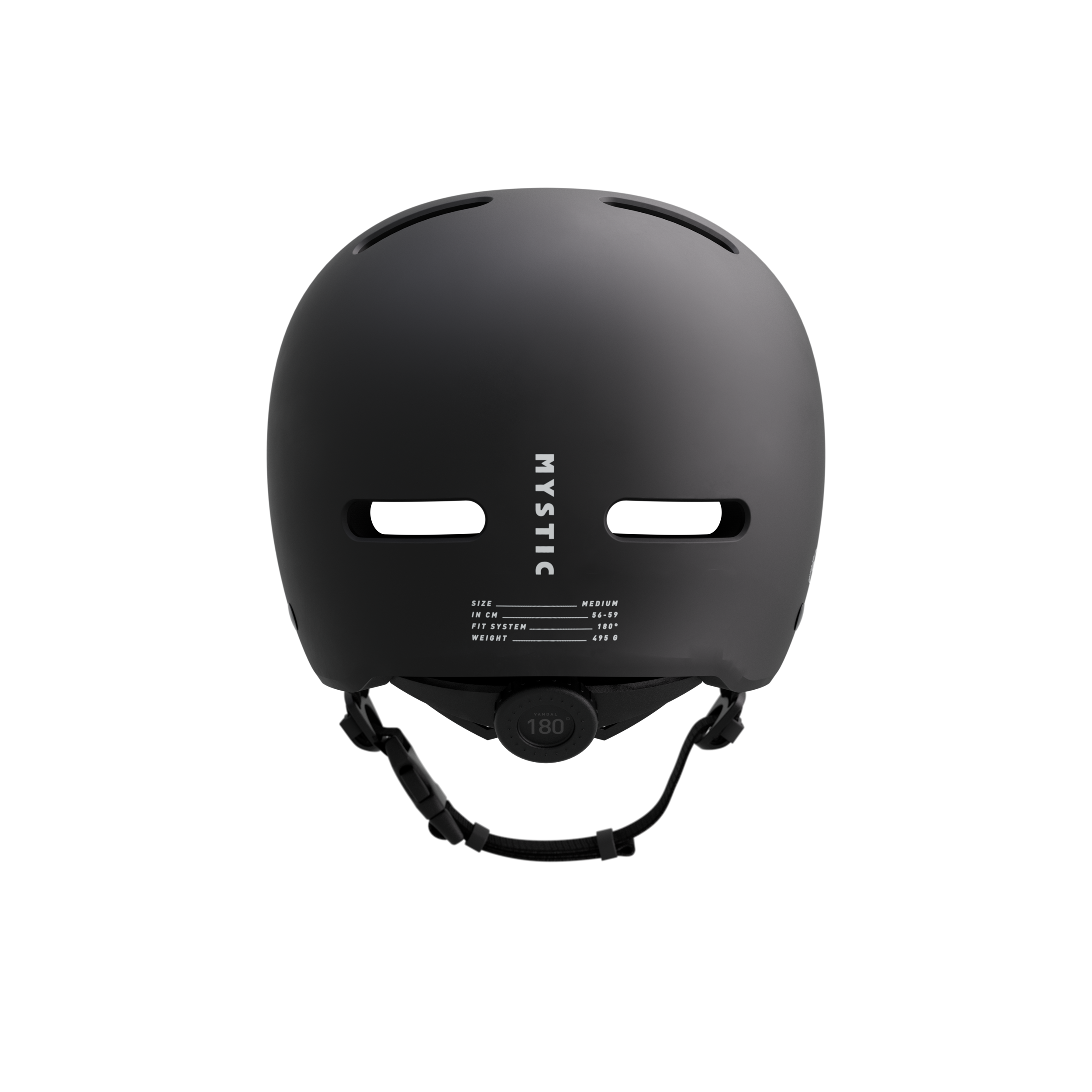 Mystic - Vandalhjälm - Svart