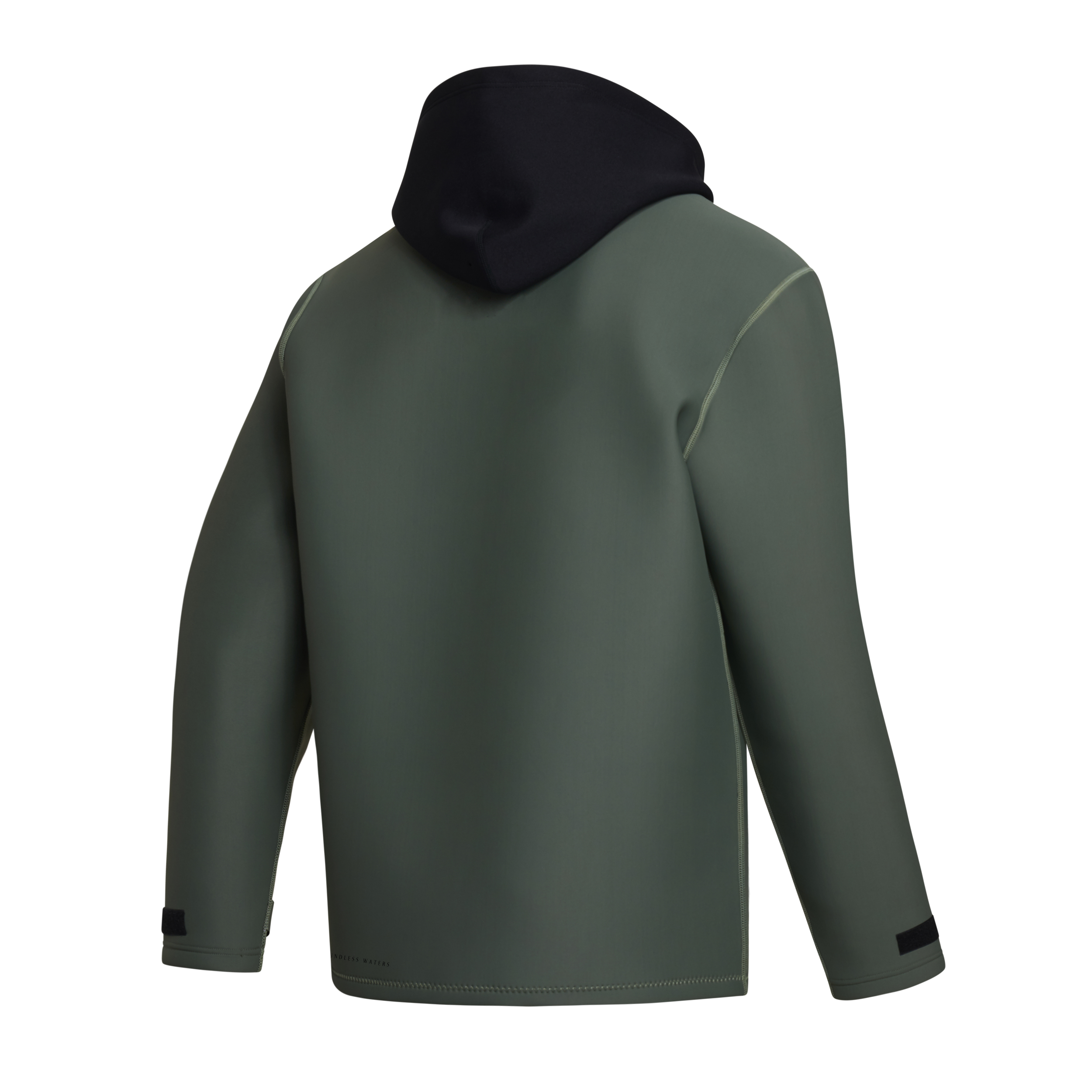 Mystic - Manisk Neoprenjacka 2mm - Mörk oliv