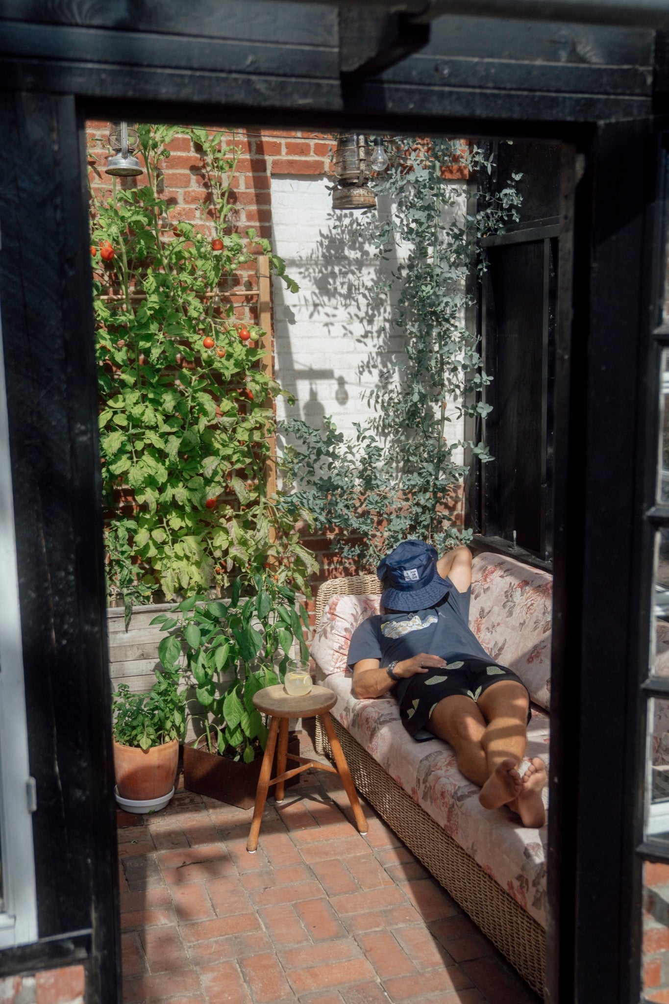 Lakor - FOD Snap Bucket Hat (marinblå) 