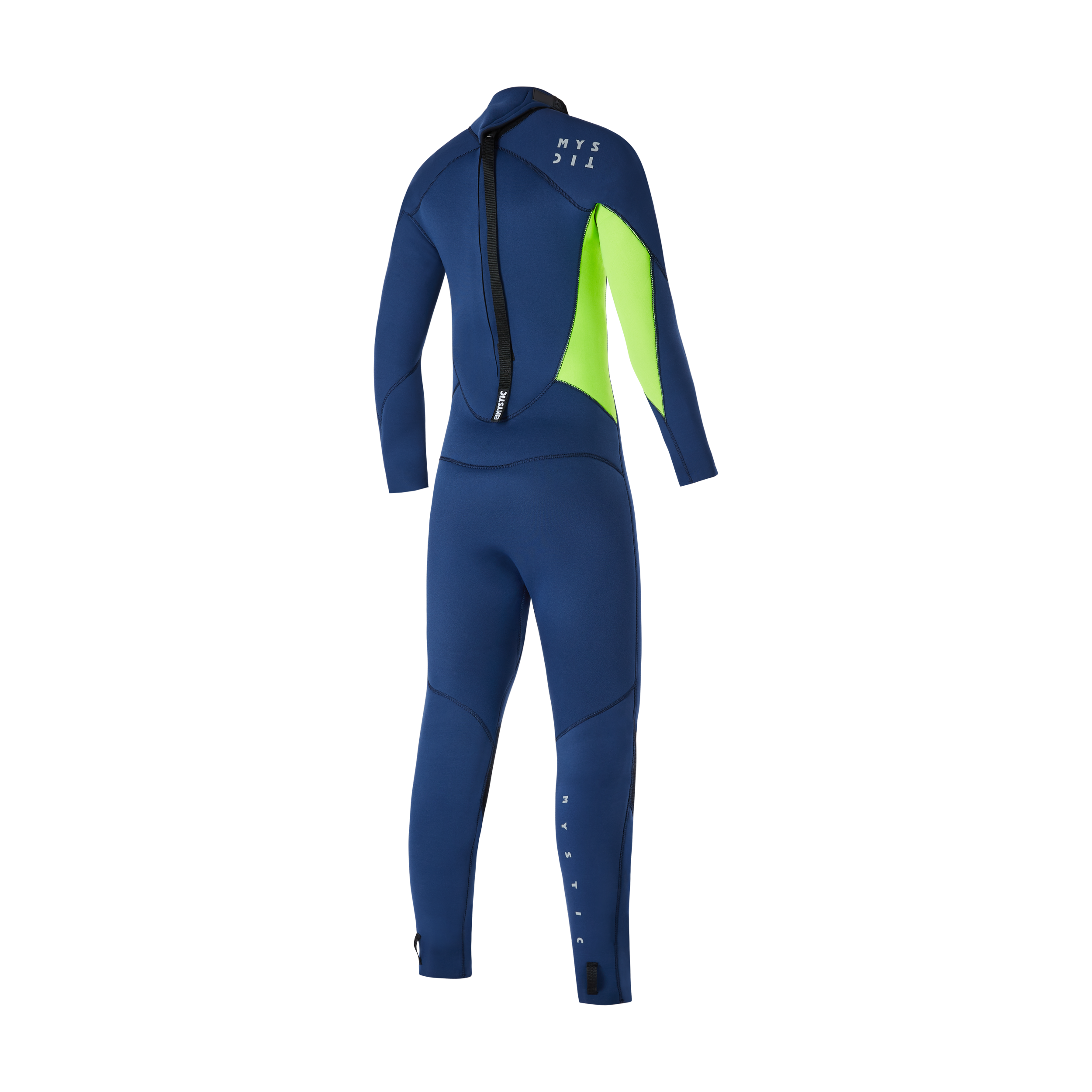 Mystic - Star Fullsuit 5/4mm Bzip Junior - Nattblå