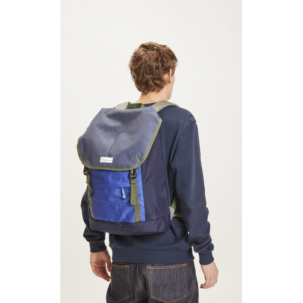 KnowledgeCotton Apparel Classic backpack 30L - GRS/Vegan