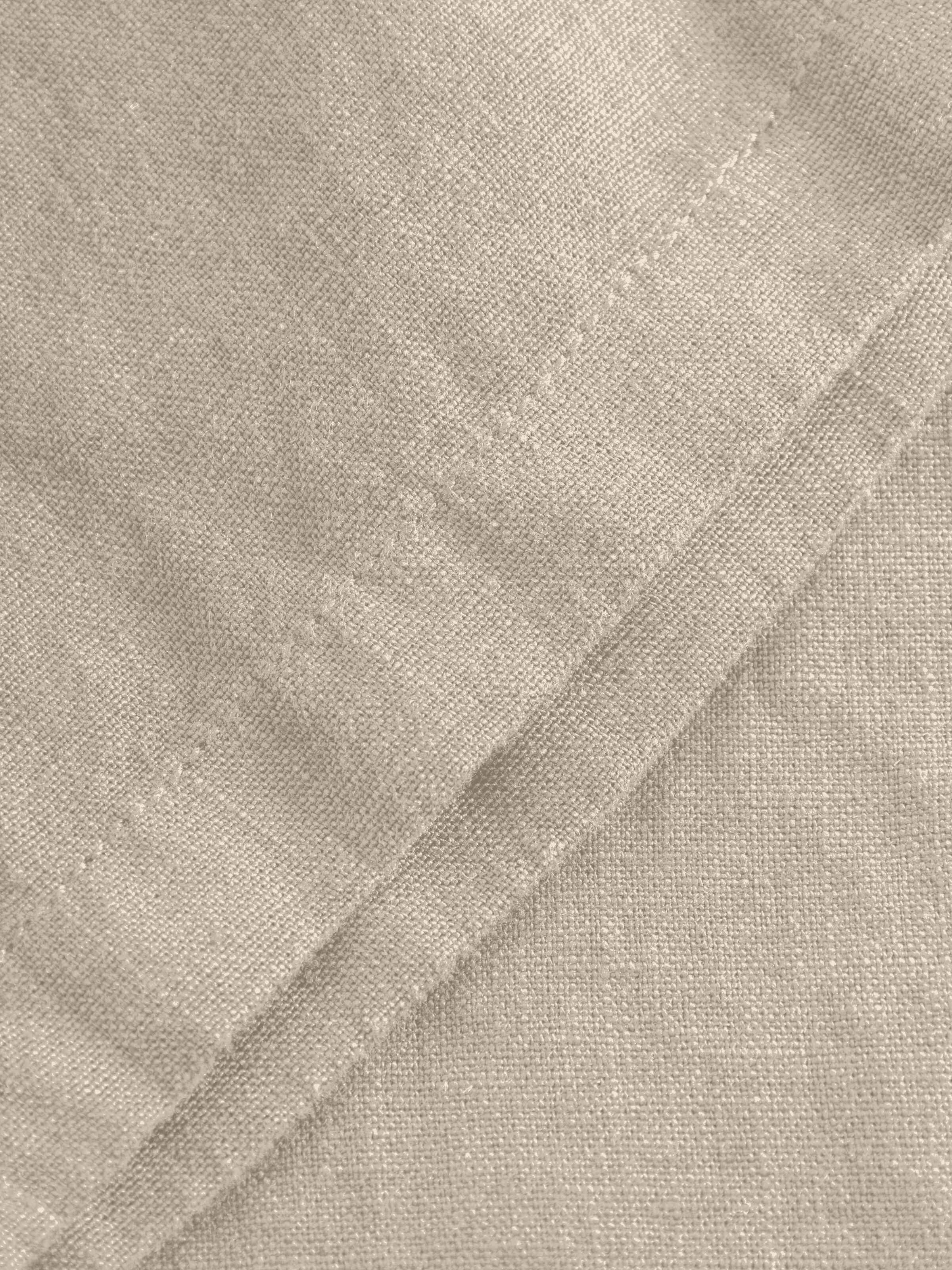 KnowledgeCotton Apparel - Lösa linneshorts - GOTS/Vegan - Ljus fjädergrå