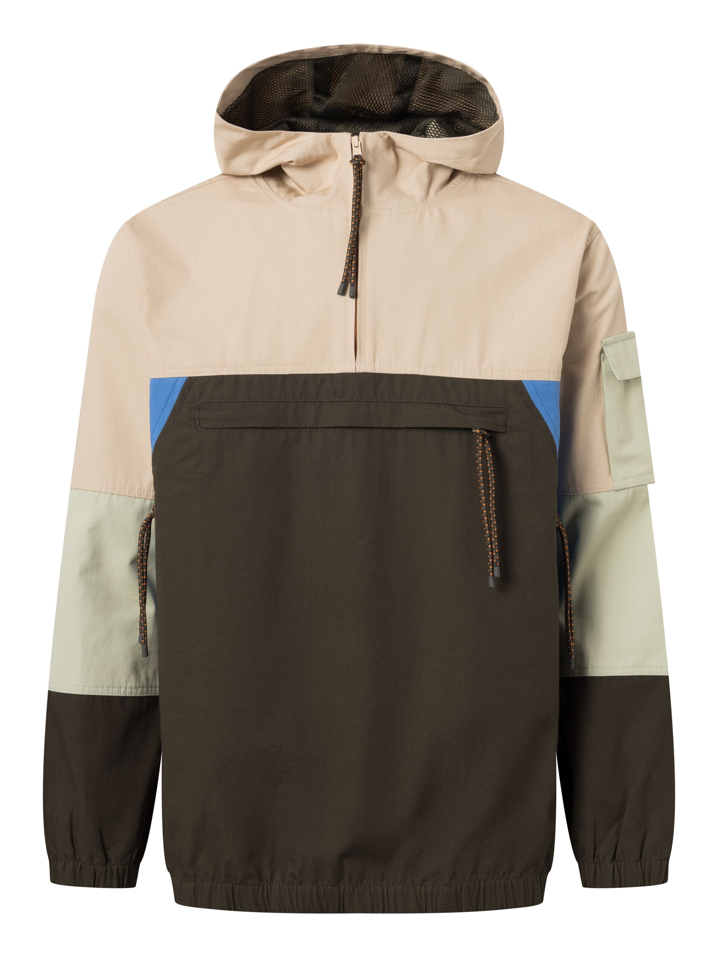 KnowledgeCotton Apparel - Rib stop anorak - GOTS/Vegan
