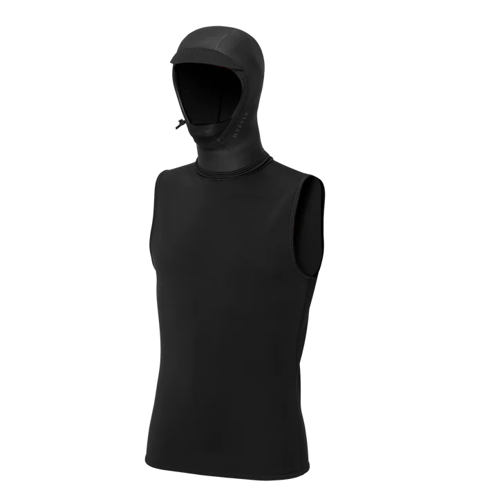 Mystic Neopren Topp med huva 3/2mm - Svart