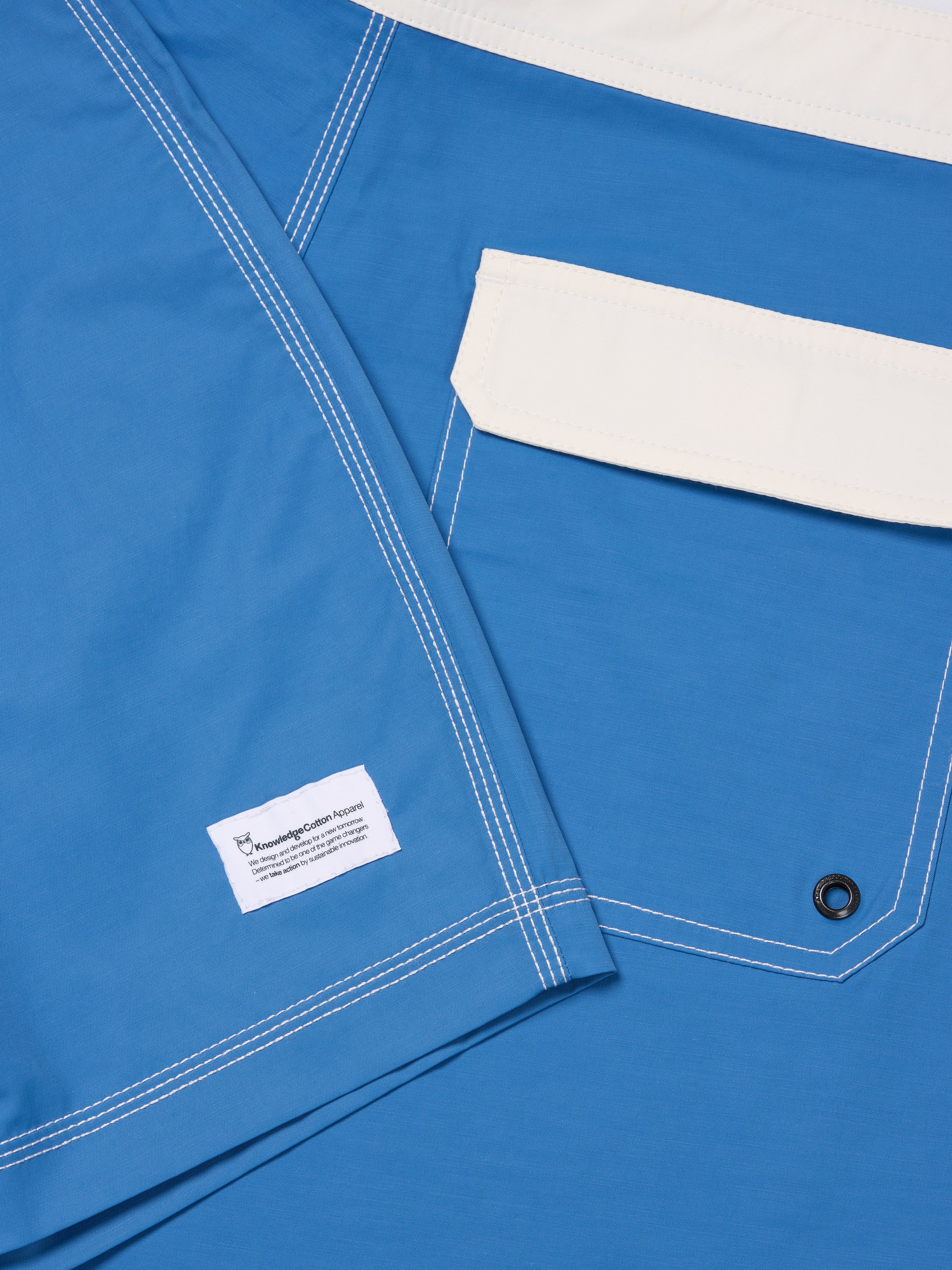 KnowledgeCotton Apparel - Board simtröjor - GRS/Vegan PETA - Campanula