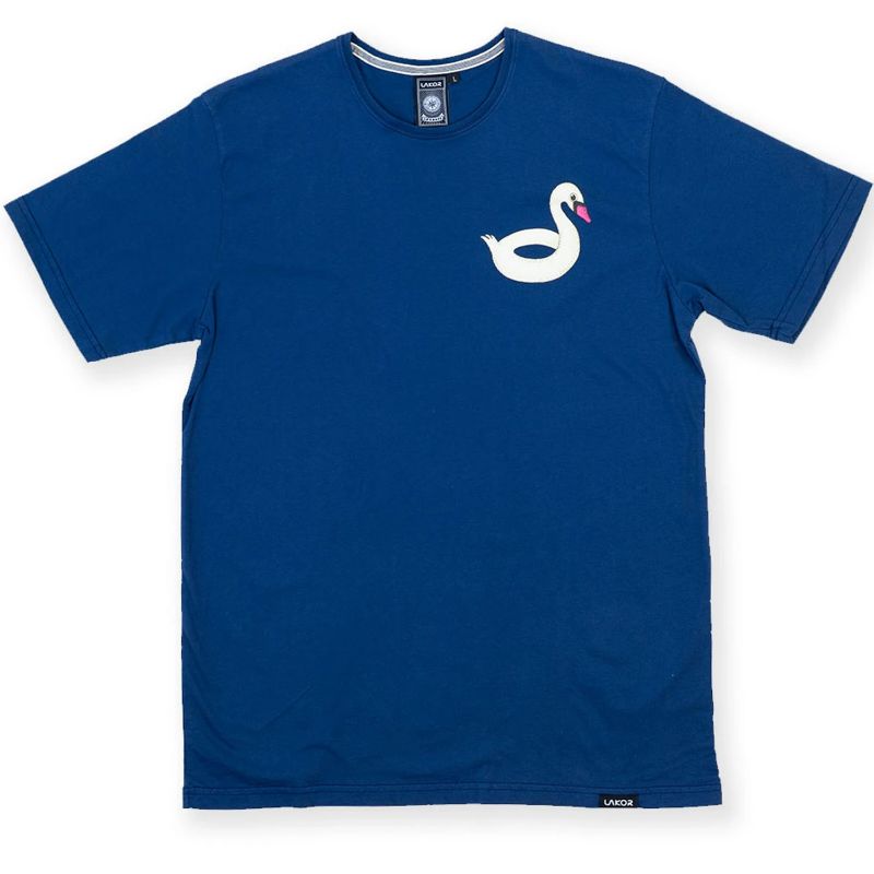 Lakor - T-shirt med svanbröst 