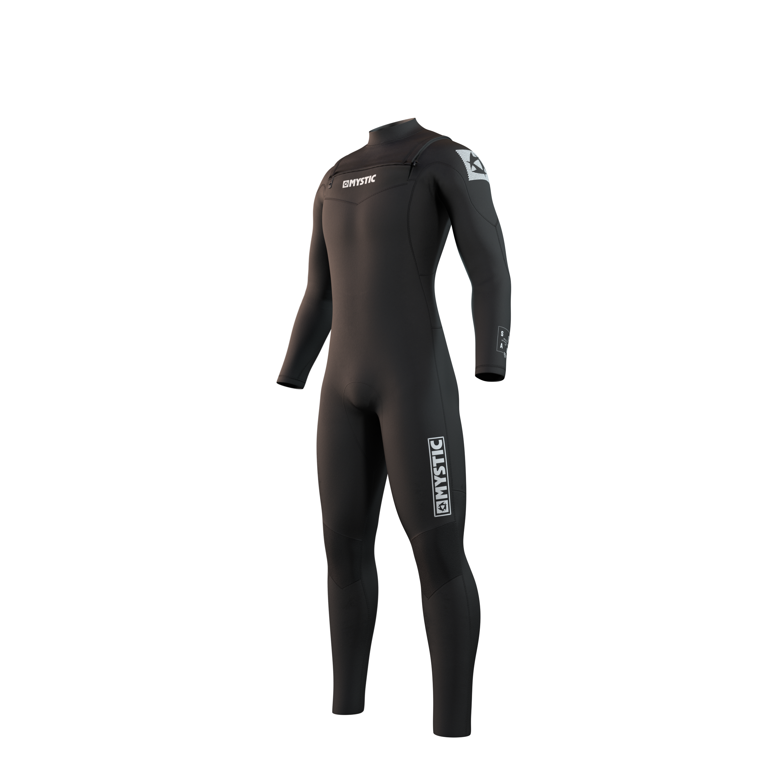 Mystic - Star Fullsuit 4/3mm Double Fzip - Svart