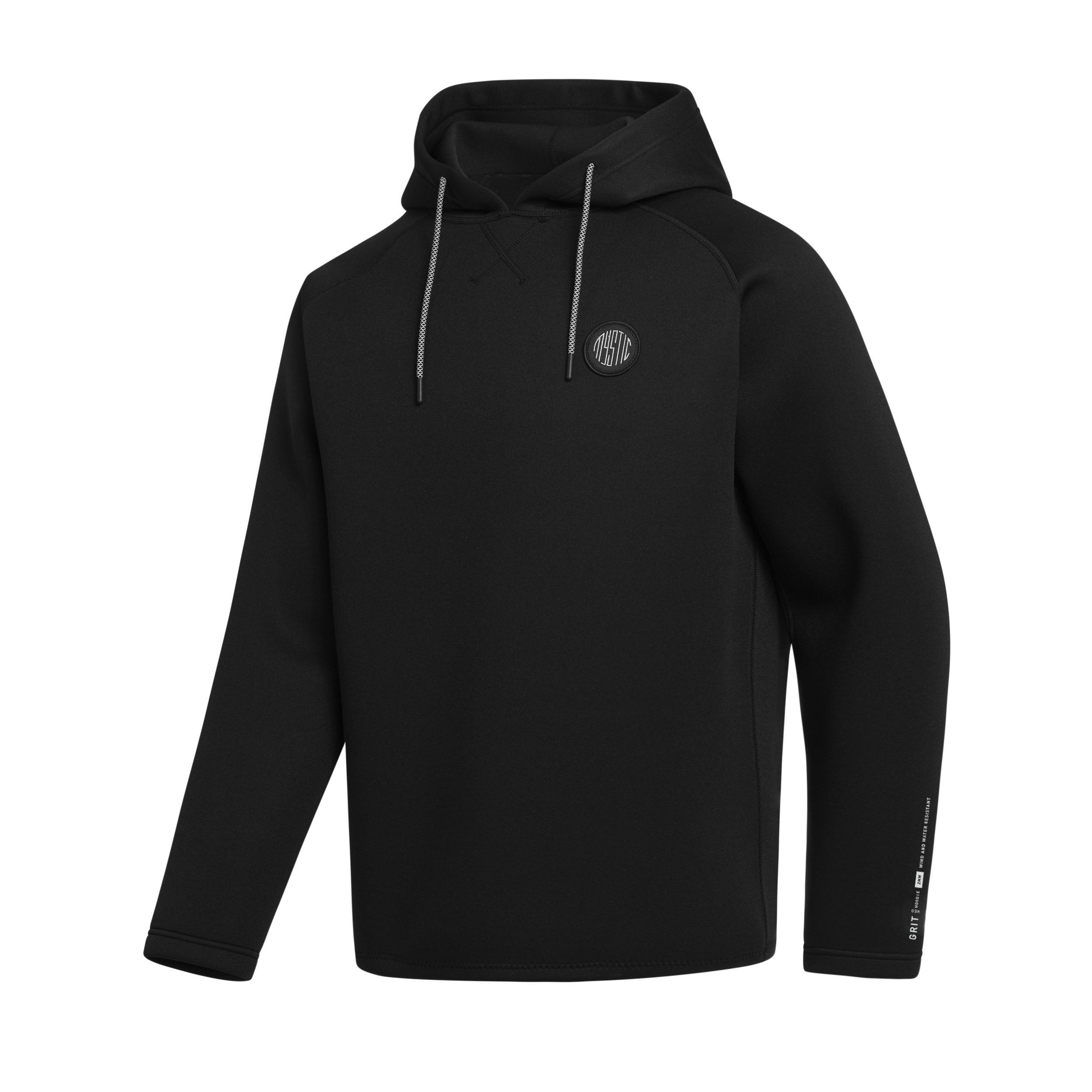 Mystic - Grit Neopren Hoodie 2mm - Svart