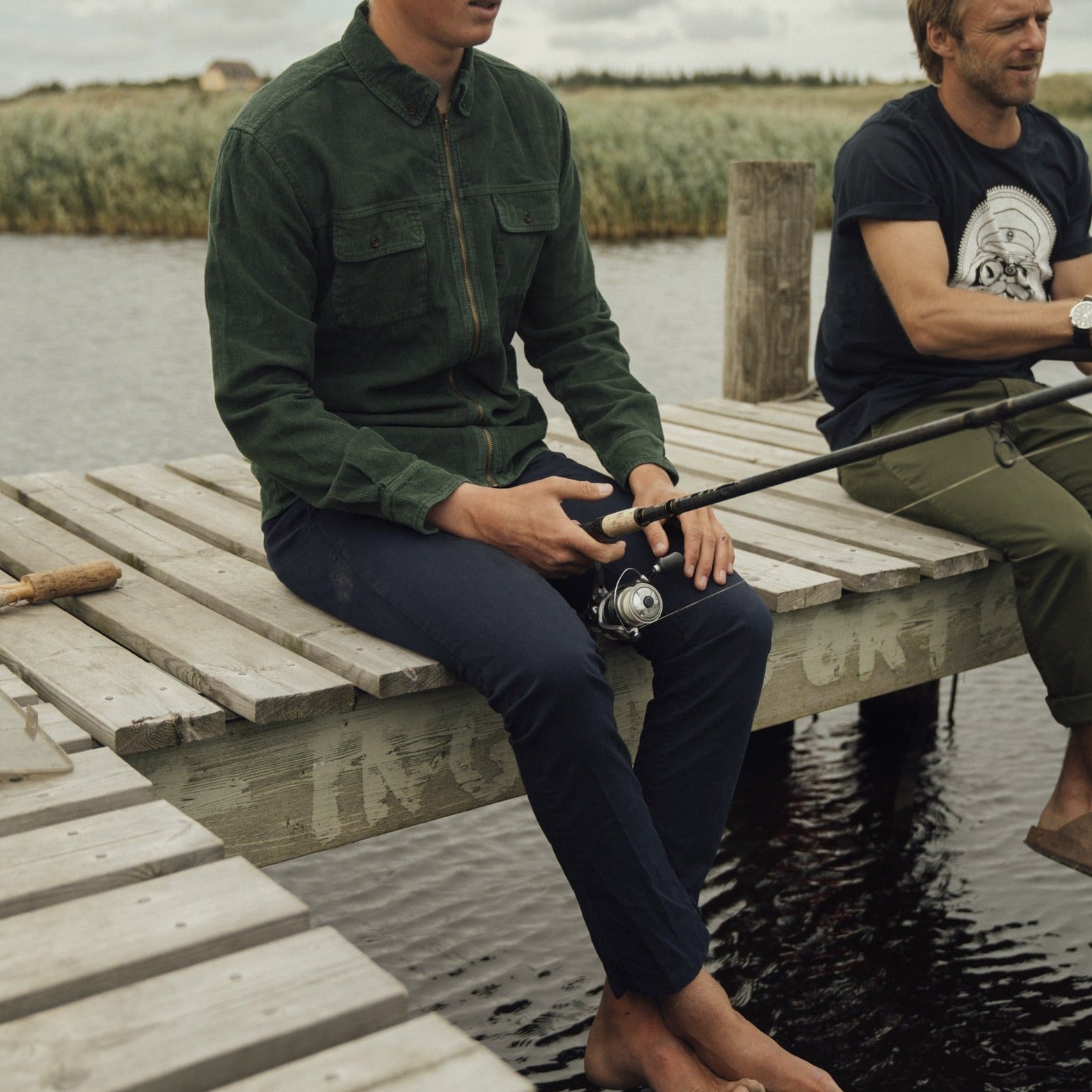 Lakor - Chino byxor (marinblå) 