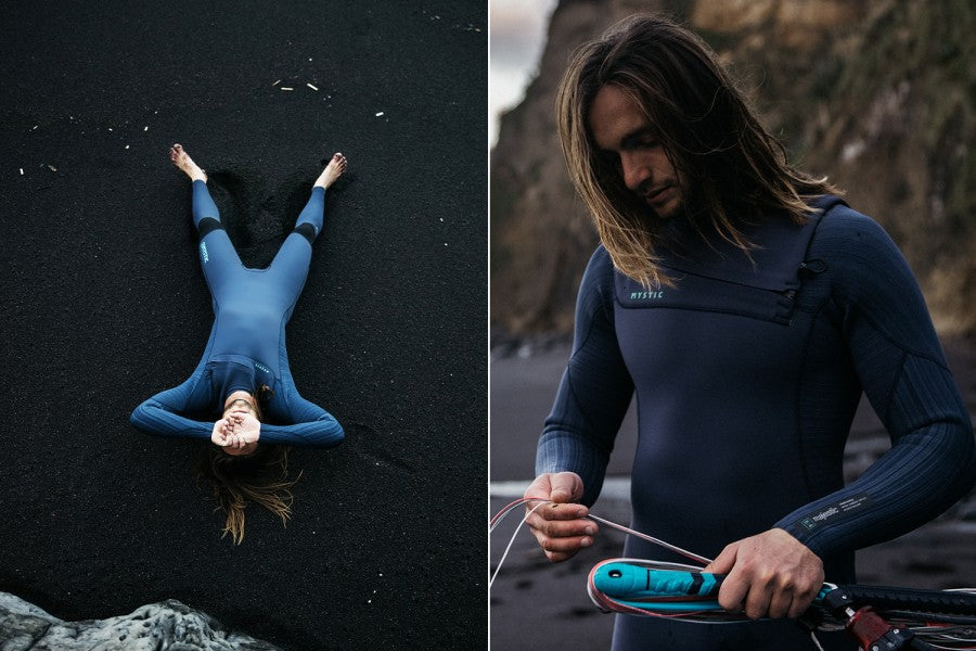Mystic Majestic Fullsuit 5/4 Fzip 2022 Nattblå våtdräkt