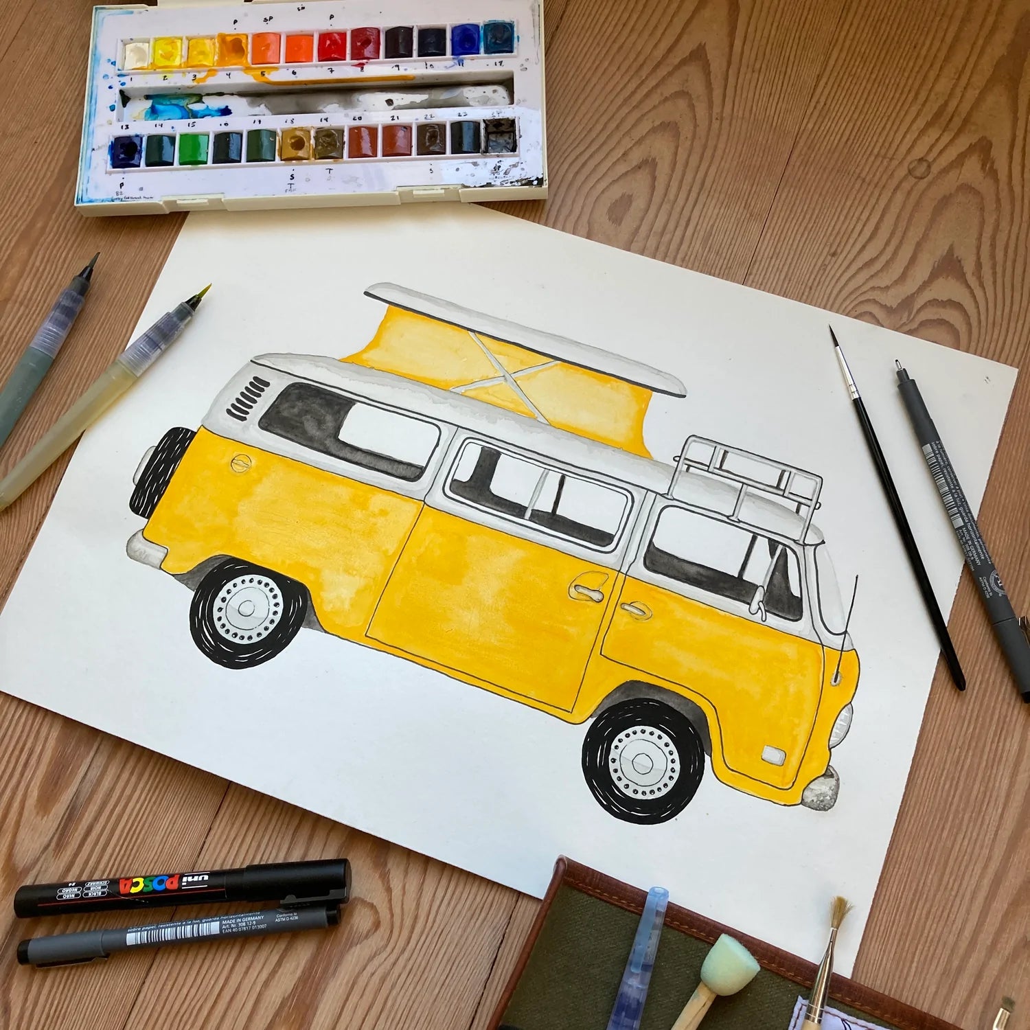 Lakor - van life affisch 