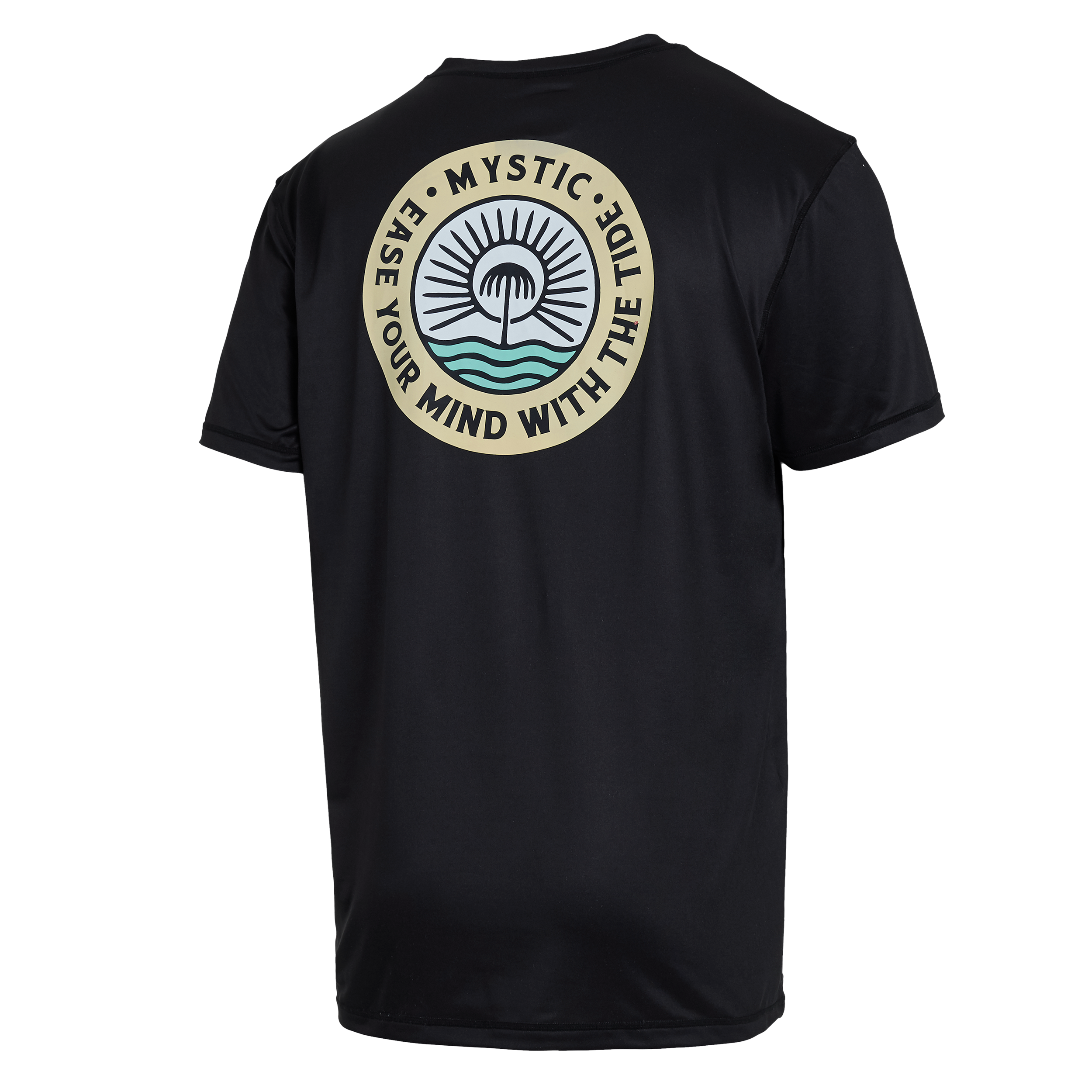 Mystic - Ease S/S Rashvest Loosefit - Svart