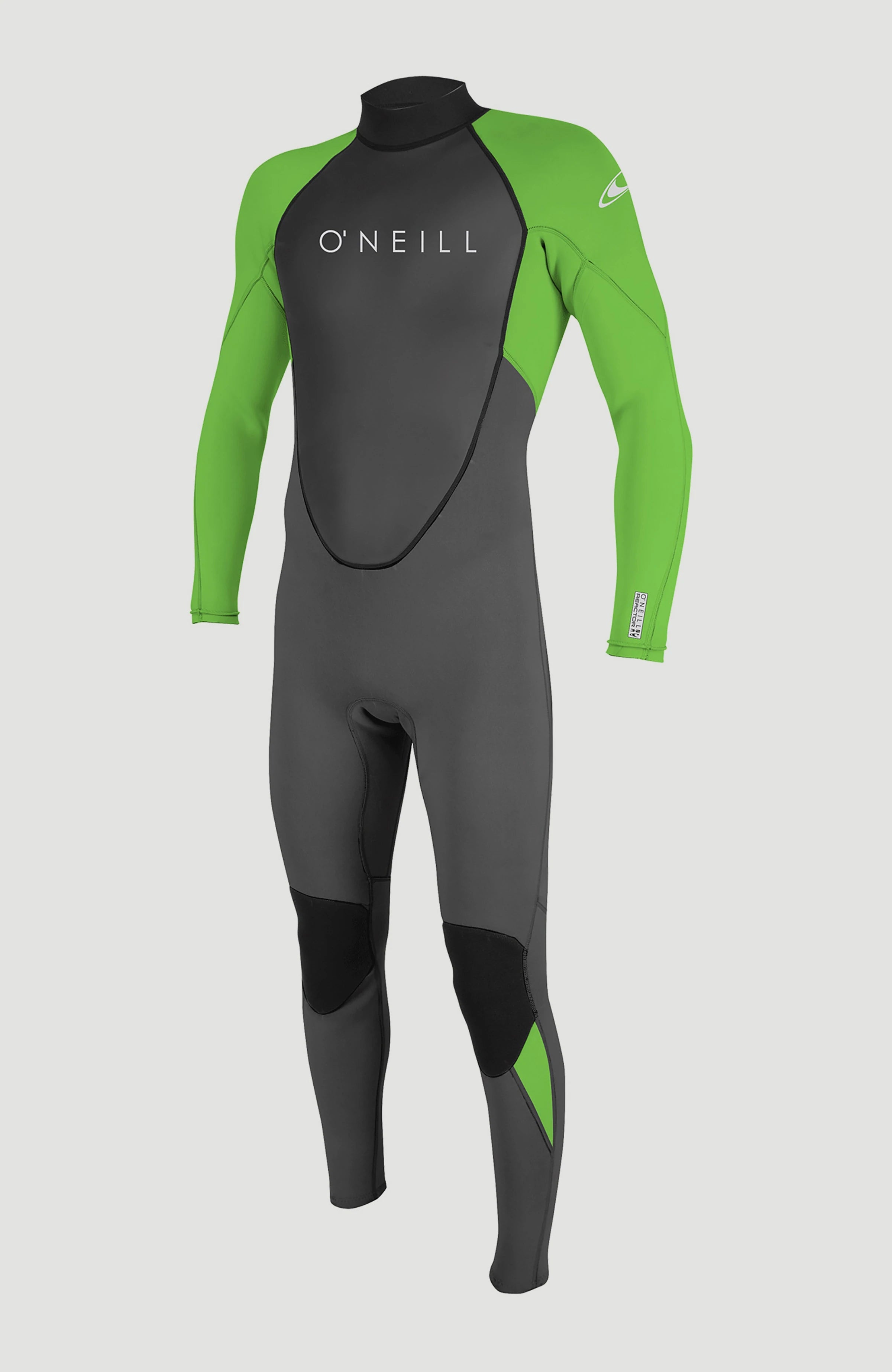 O'Neill REACTOR-2 3/2 GRAPHITE / DAYGLO Baksida ZIP Våtdräkt 