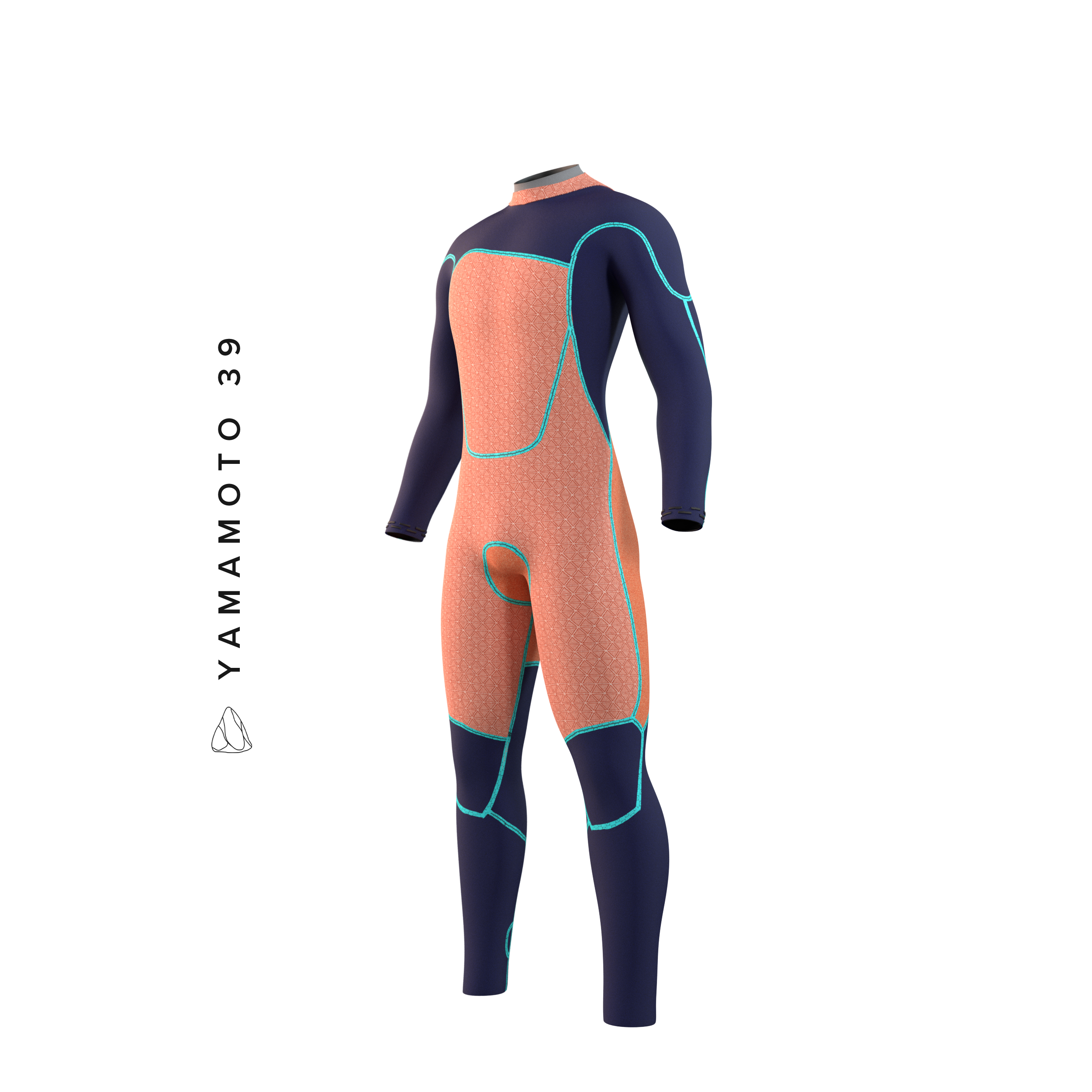 Mystic - Majestic Fullsuit 4/3mm Bzip - Svart