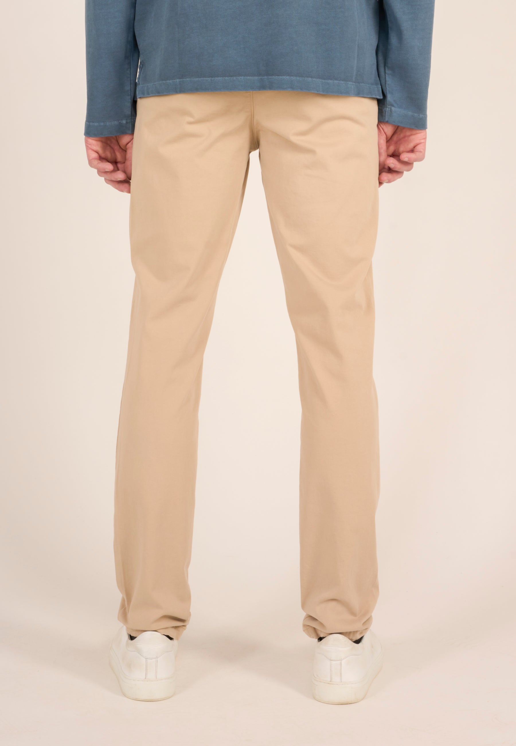 LUCA slim twill chino Lenzing™ EcoVero™ - OCSVegan