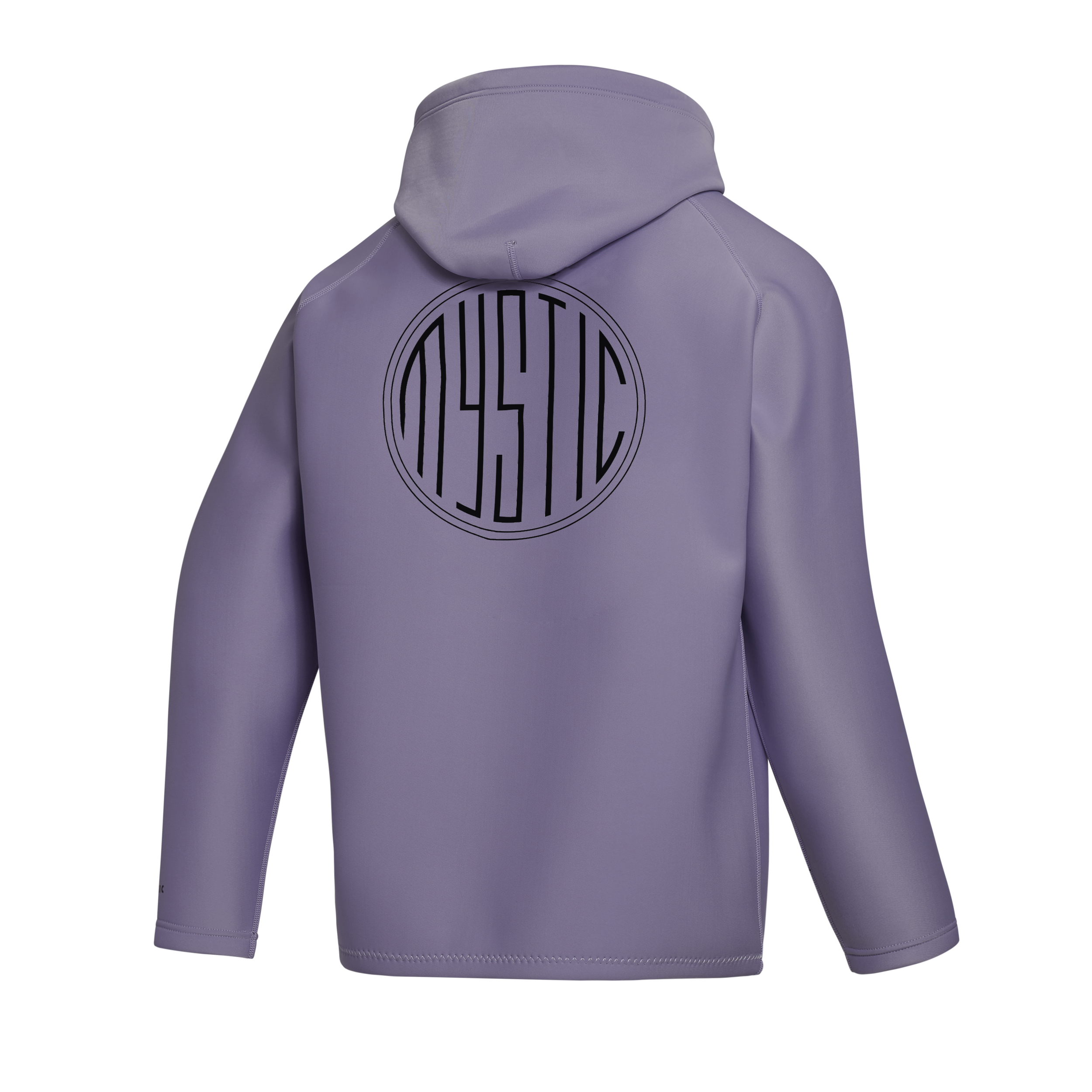 Mystic - Grit Neoprene Hoodie 2mm - Retro Lilac