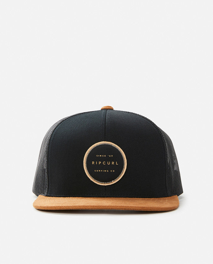 Rip Curl - rutin trucker - svart/brun
