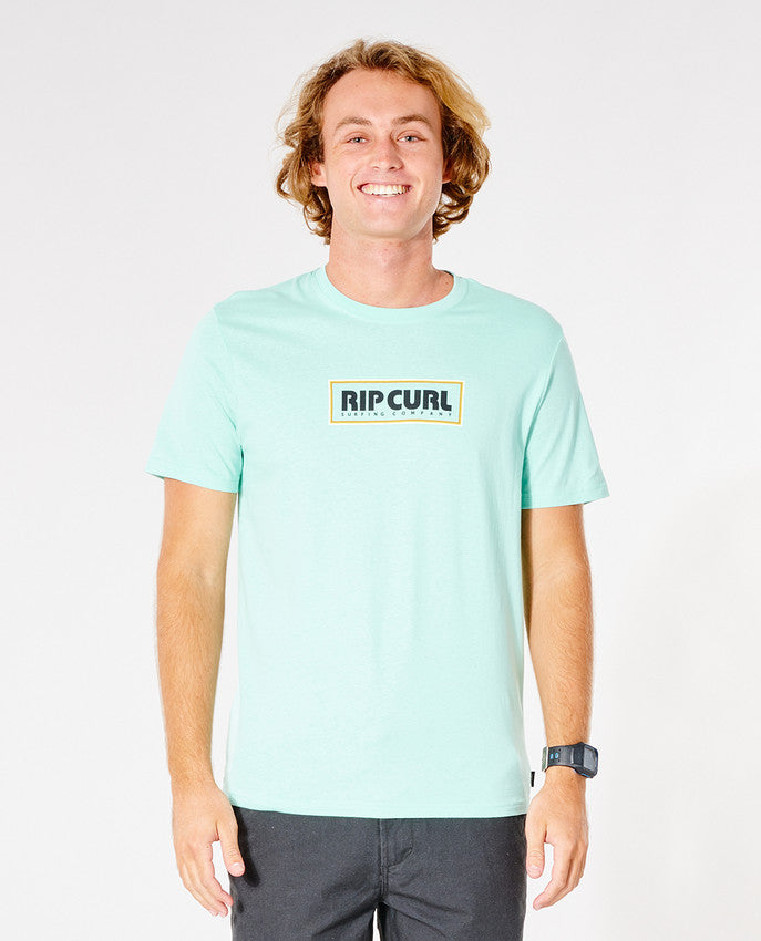 Rip Curl - stor mamma ikon t-shirt - tvättad aqua