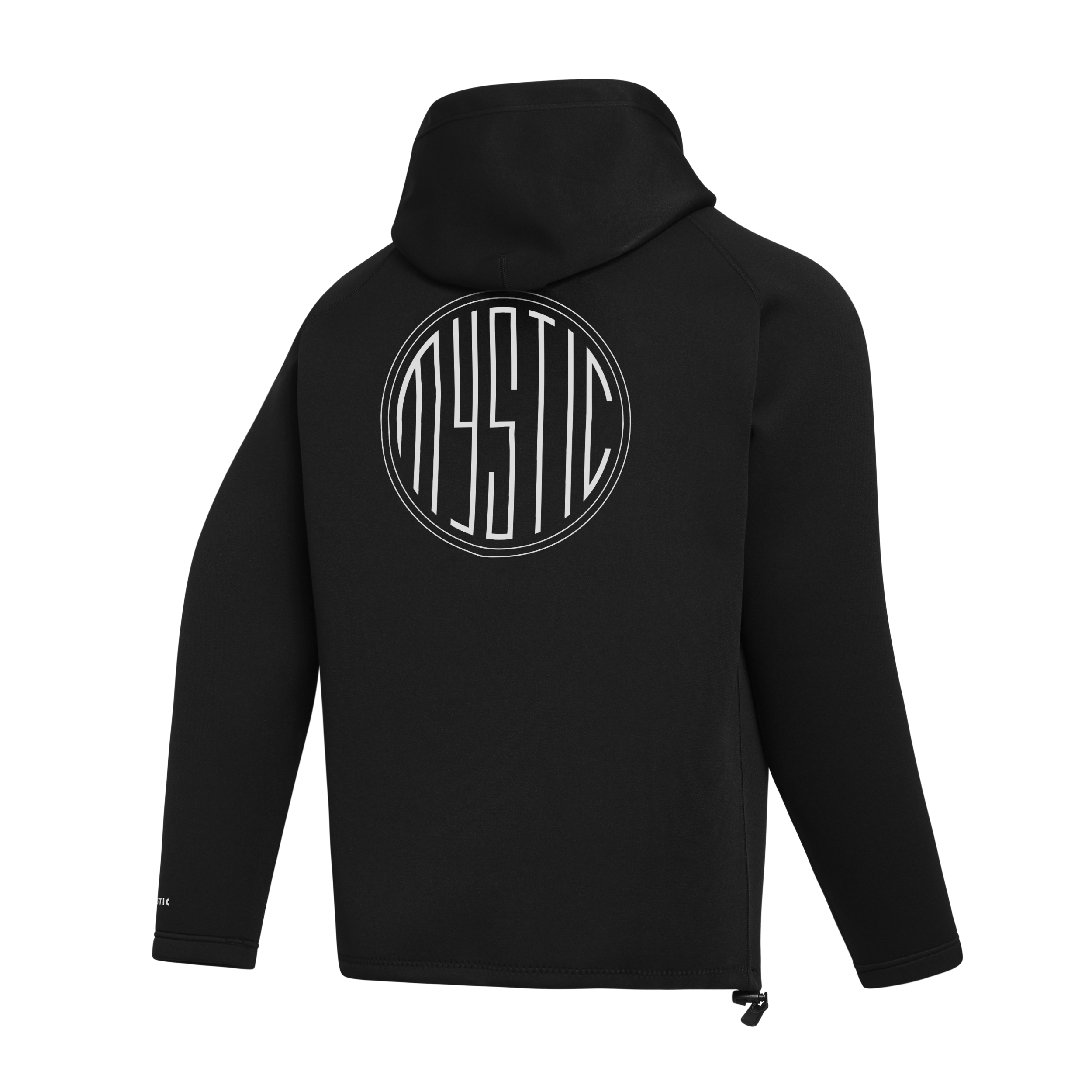 Mystic - Grit Neopren Hoodie 2mm - Svart