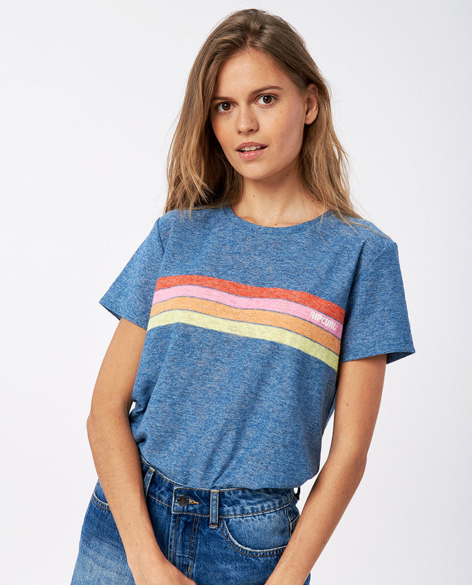 Rip Curl - vågformare standard t-shirt - mörk kricka