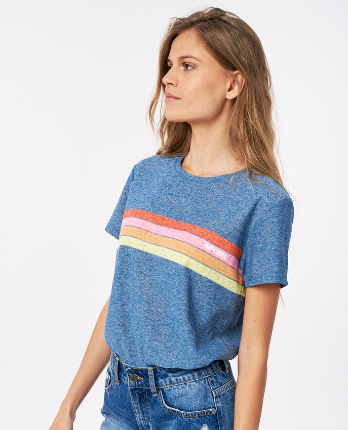 Rip Curl - vågformare standard t-shirt - mörk kricka