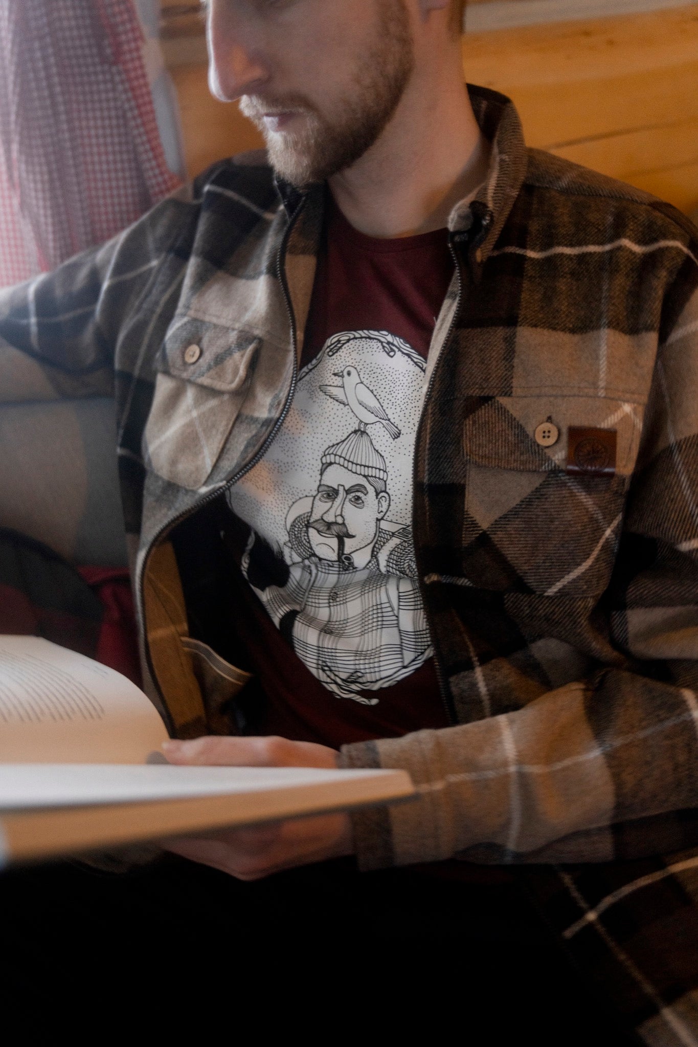 Lakor - Beaver Shirt Jacka (brun) 