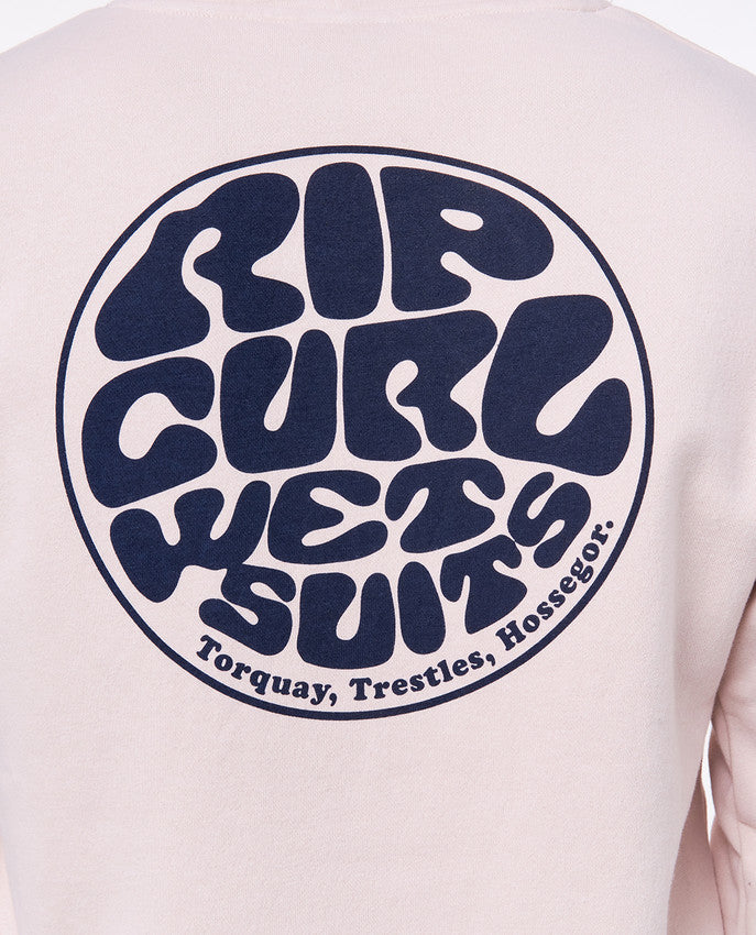 Rip Curl - våtdräkt ikon huva - dammig ros