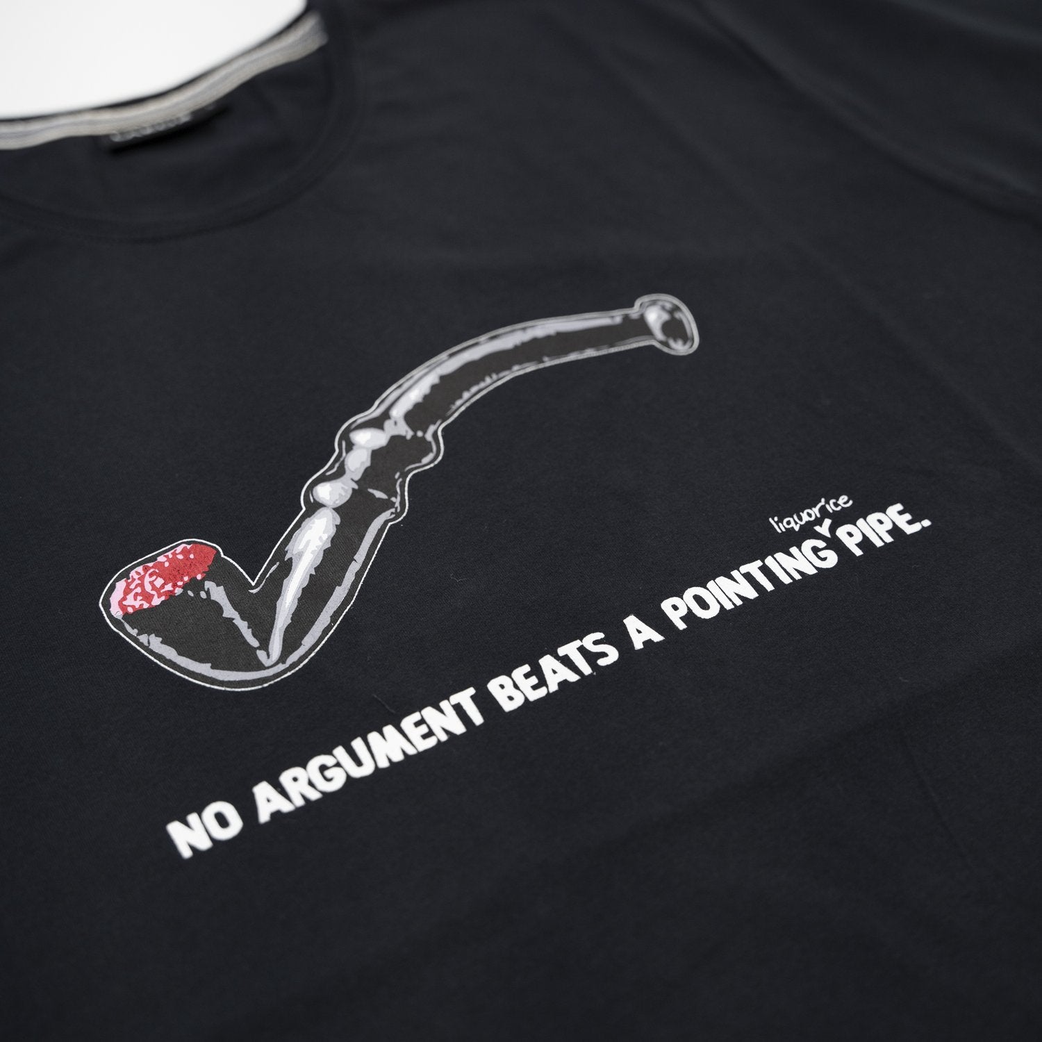 Lakor - Lakritspipa T-shirt (svart) T-shirt 