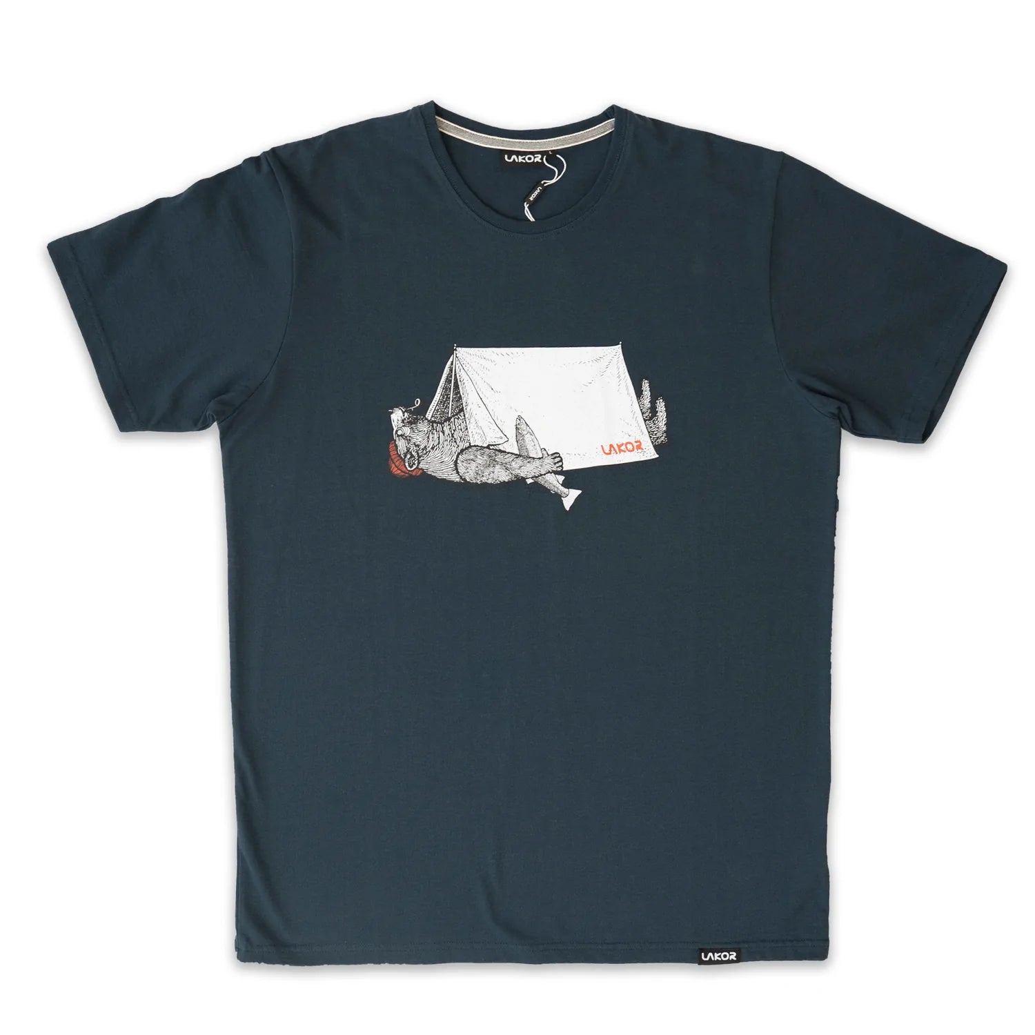 Lakor - Tältdvala (marin) T-shirt 