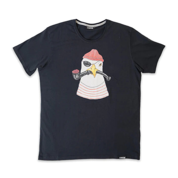 Lakor - Min! - Svart t-shirt 