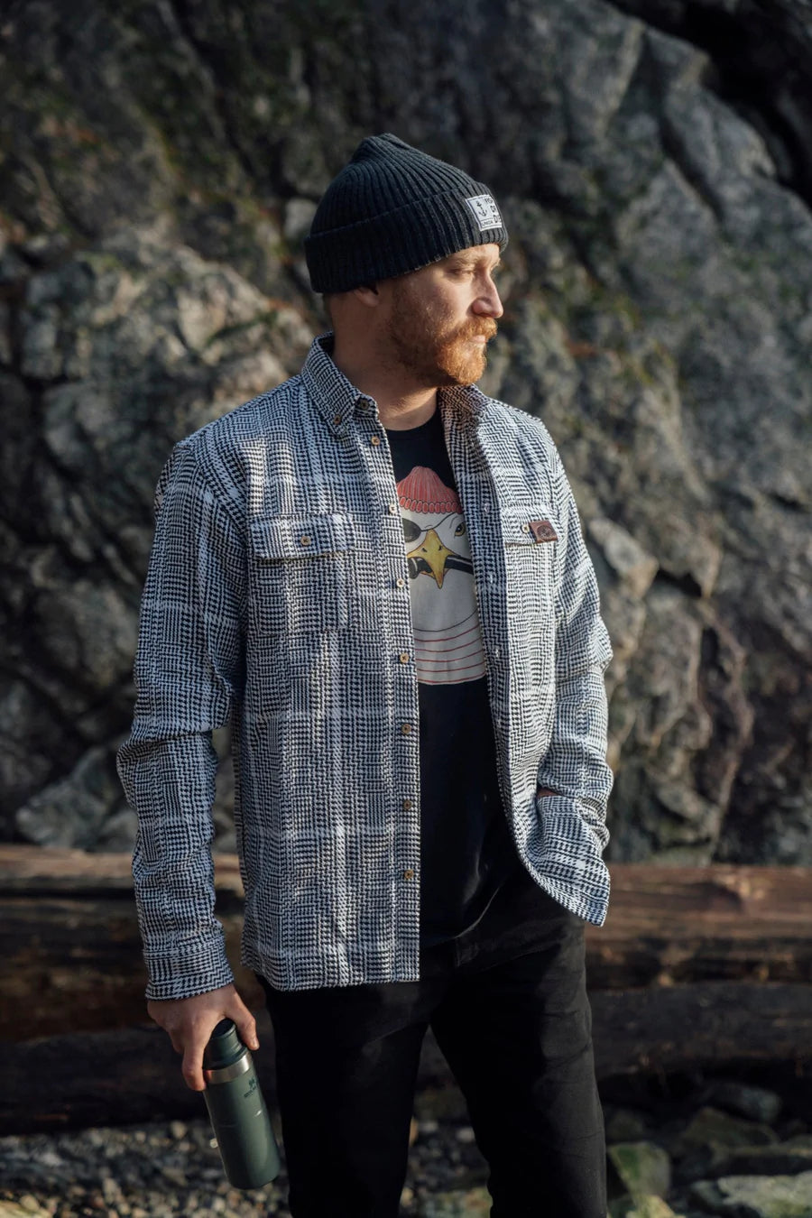 Lakor - Min! - Svart t-shirt 