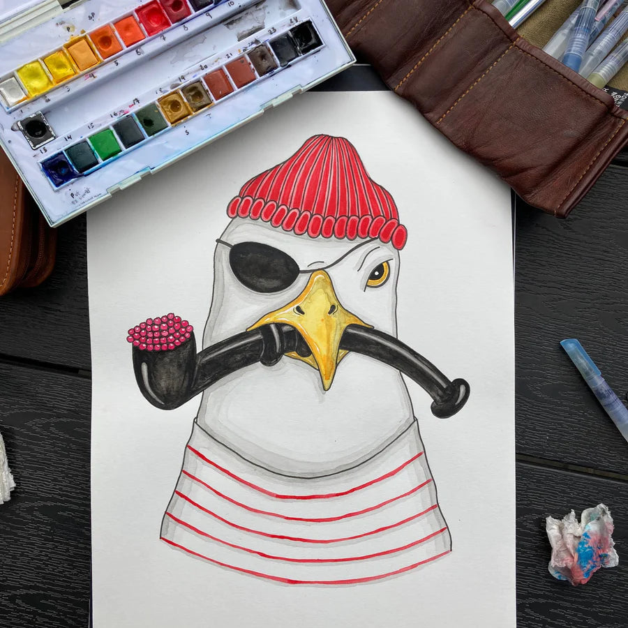 Lakor - Min! - Svart t-shirt 