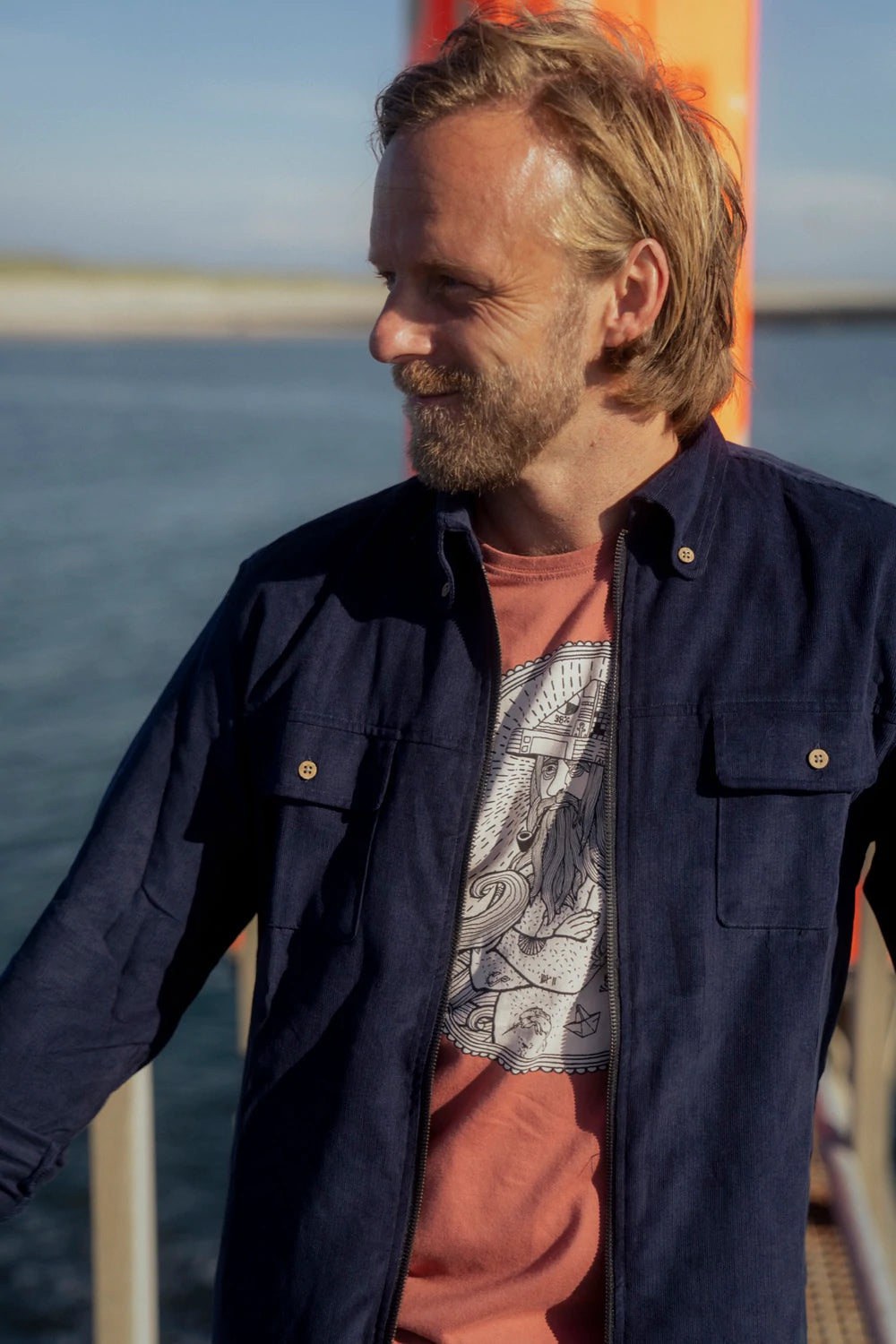 Lakor - Nordberg Skjorta Marinblå