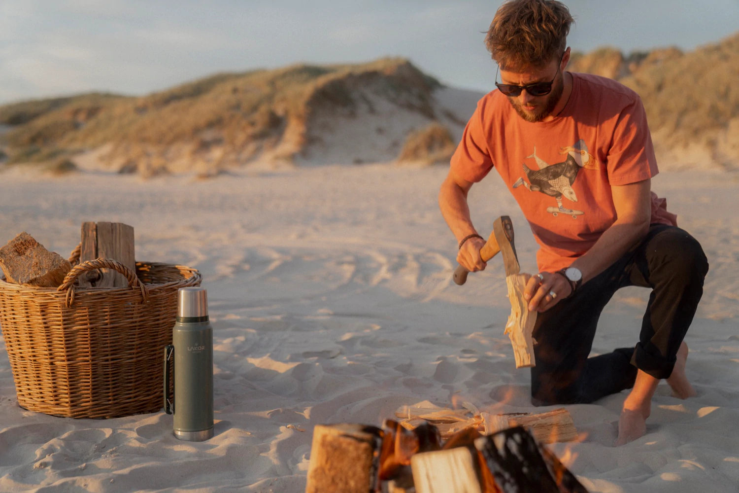 Lakor - Japansk lunnefågel - marsala