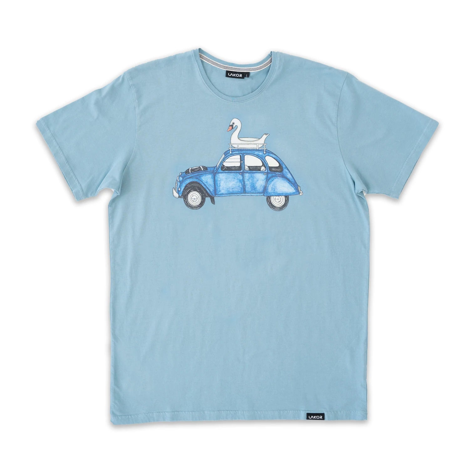 Lacor - Svan på hjul - rökblå