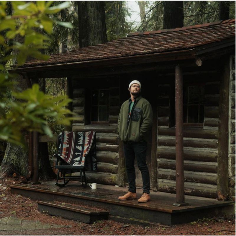 Lakor - Vändbar jacka grön